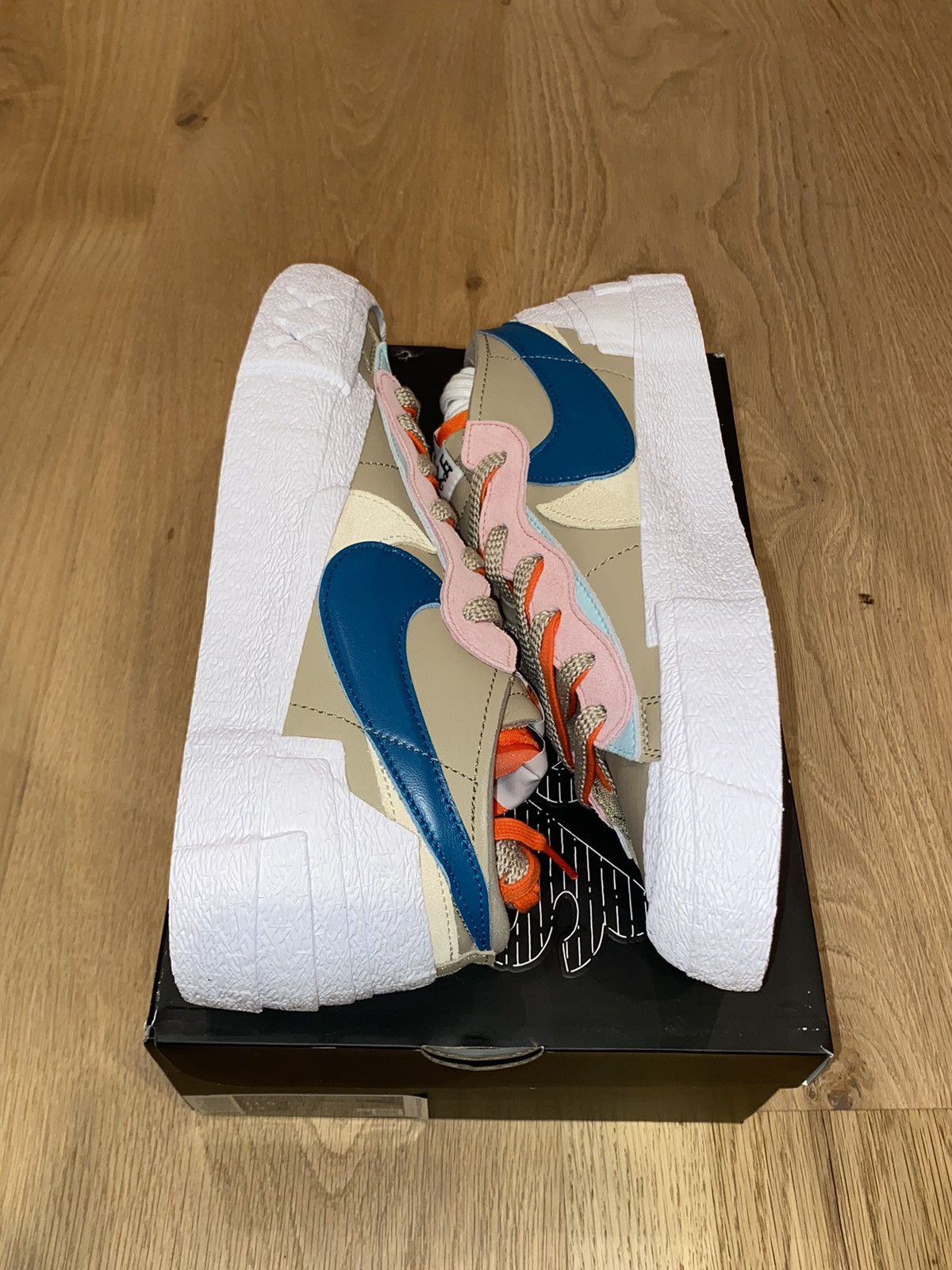 Kaws × Nike Nike Blazer Low Sacai KAWS Reed Size US 11.5 / EU 44-45 - 1 Thumbnail