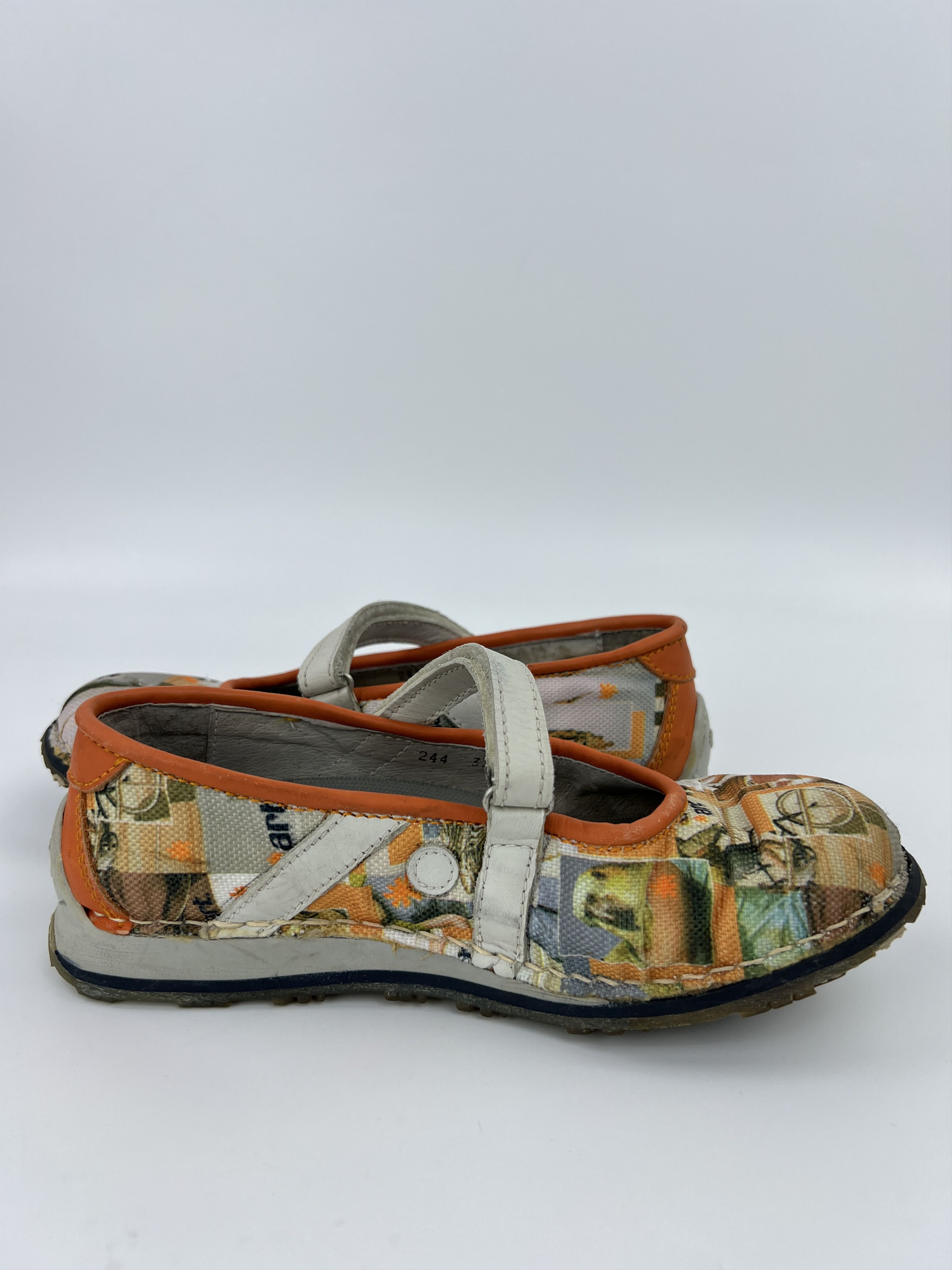 Other Vintage The ART Allover Pattern Sandals Shoes Size US 7 / IT 37 - 6 Thumbnail