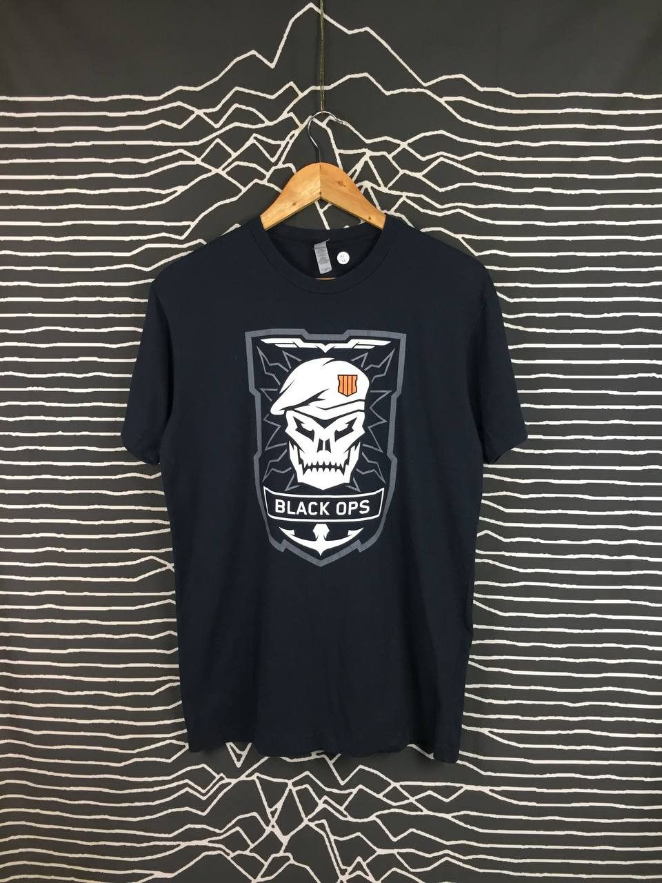 Playstation Call Of Duty Black Ops Skull Logo Video Game Promo Tee Size US M / EU 48-50 / 2 - 1 Thumbnail