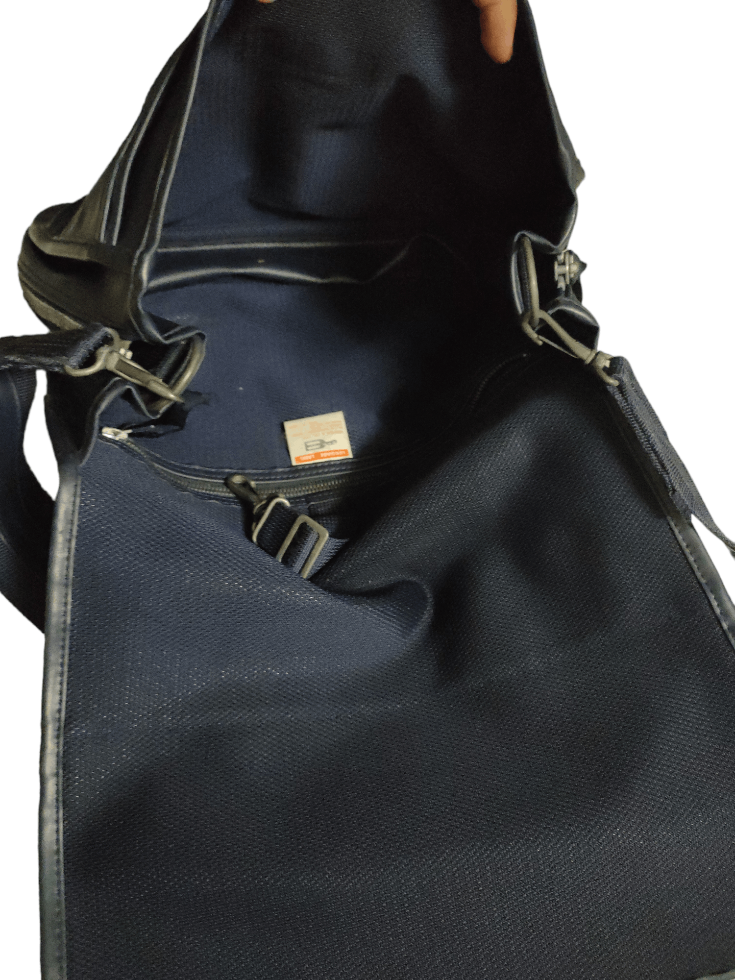 Japanese Brand Sling Bag Luggage Label x Porter x Blue Navy Size ONE SIZE - 4 Thumbnail
