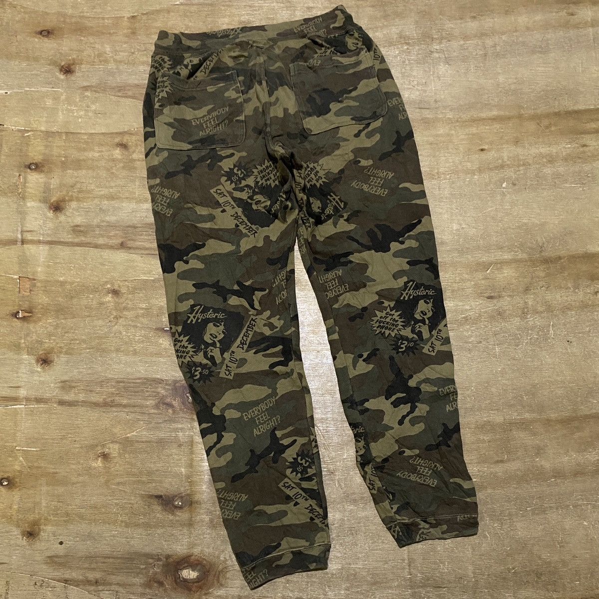 Hysteric Glamour Hysteric glamour camo jogger pants Size US 32 / EU 48 - 2 Thumbnail