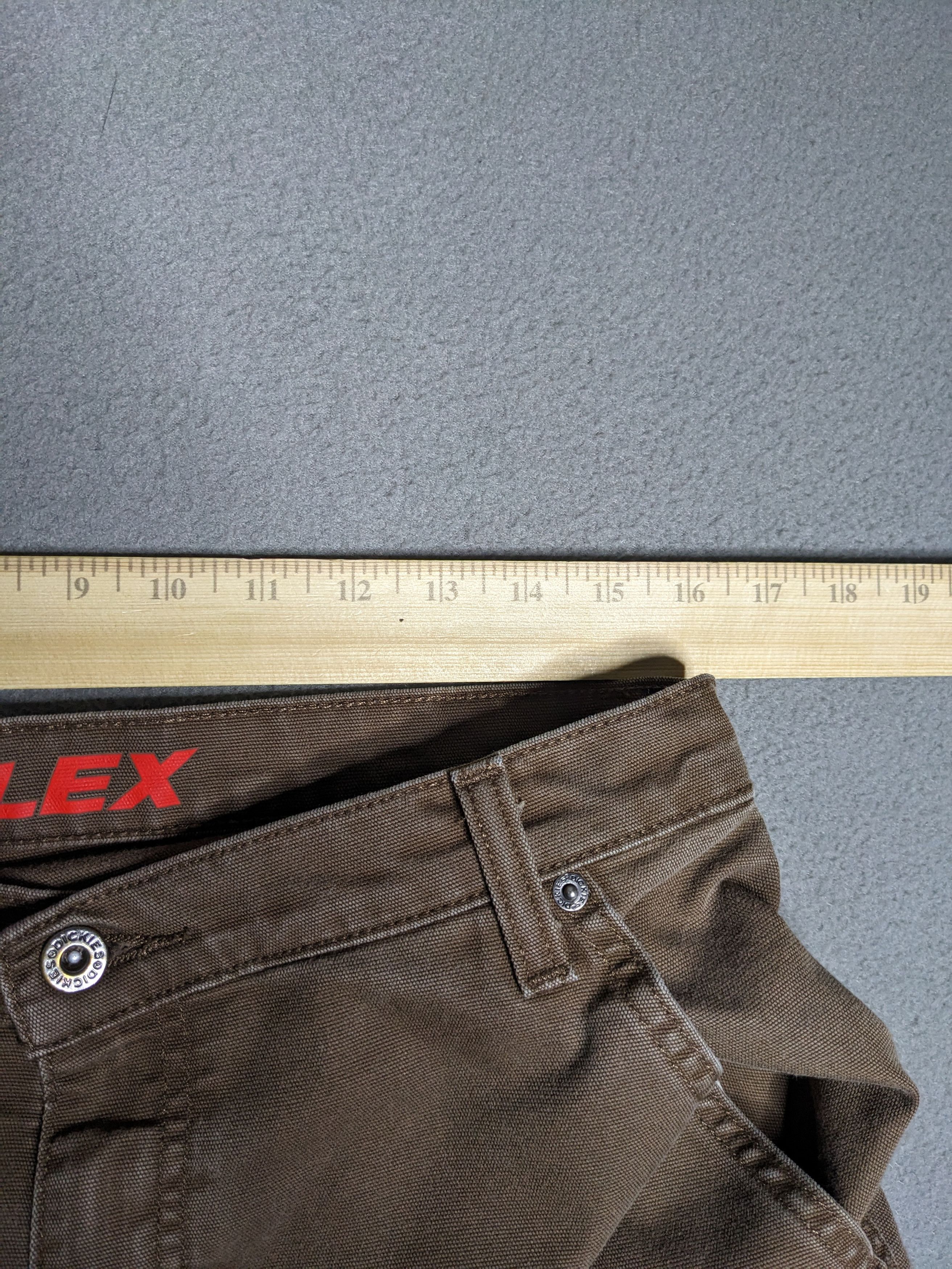 Dickies Dickies Carpenter Pants 32x31 Canvas Brown Distressed Faded Size US 32 / EU 48 - 12 Thumbnail