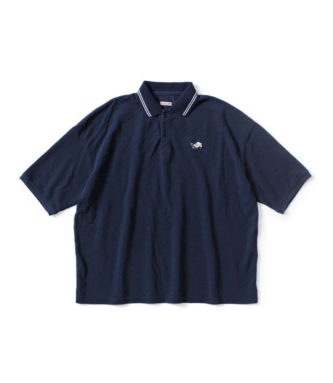 Kapital kapital Dry Kanoko Box Polo Piano size 4 navy Size US XL / EU 56 / 4 - 1 Preview