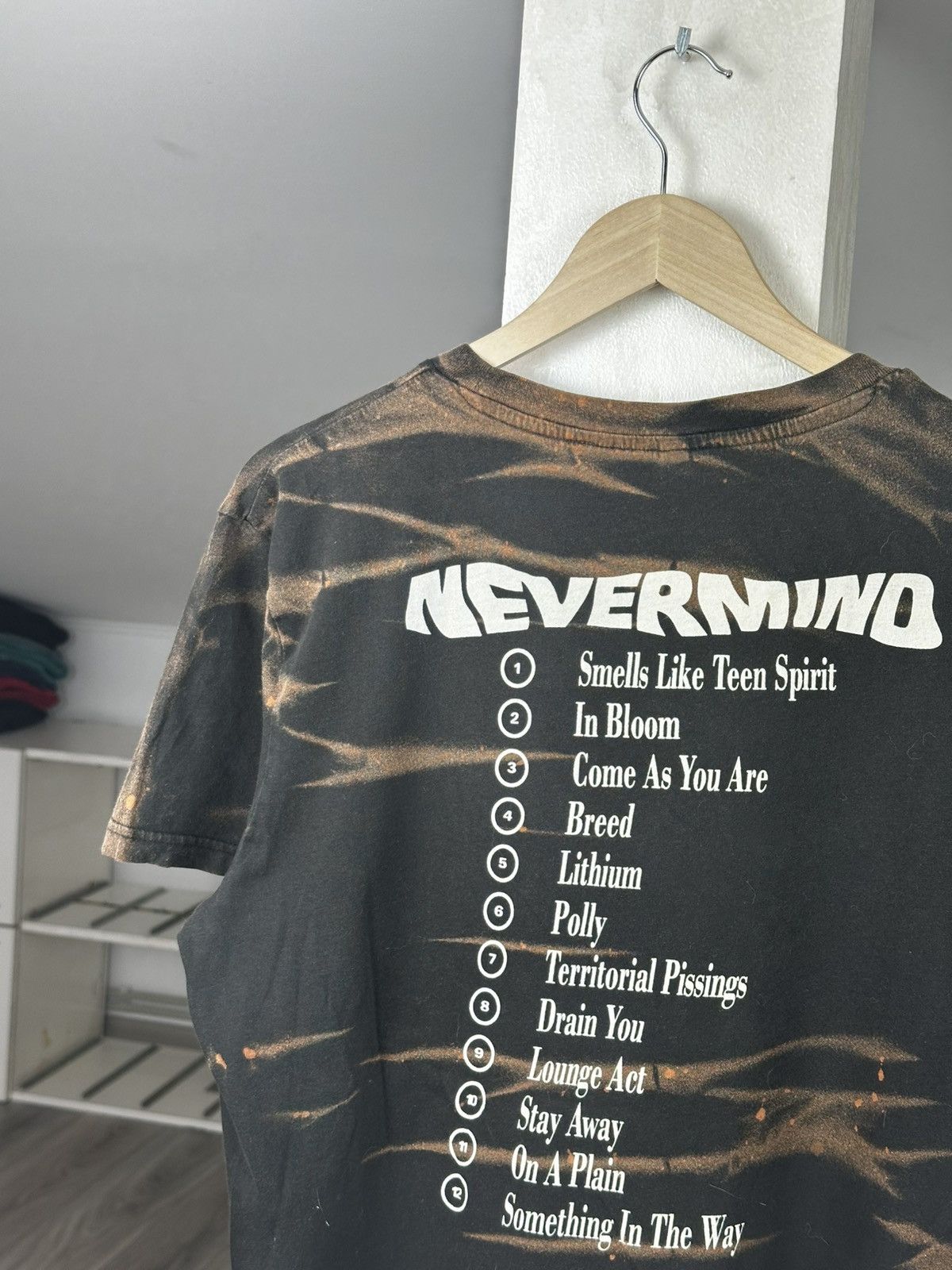 Band Tees Nirvana Nevermind Black Tee Size US M / EU 48-50 / 2 - 7 Thumbnail