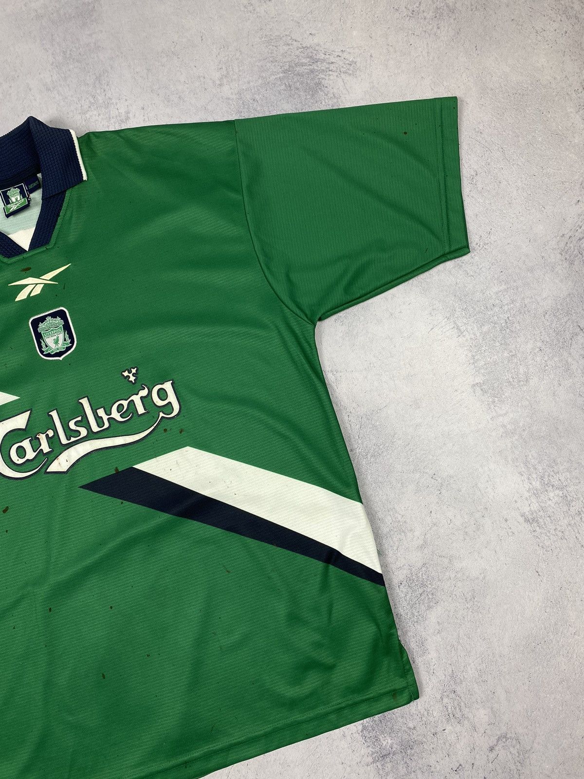 Reebok × Vintage Vintage Reebok Liverpool 1999/00 Football Soccer Jersey Size US L / EU 52-54 / 3 - 3 Thumbnail