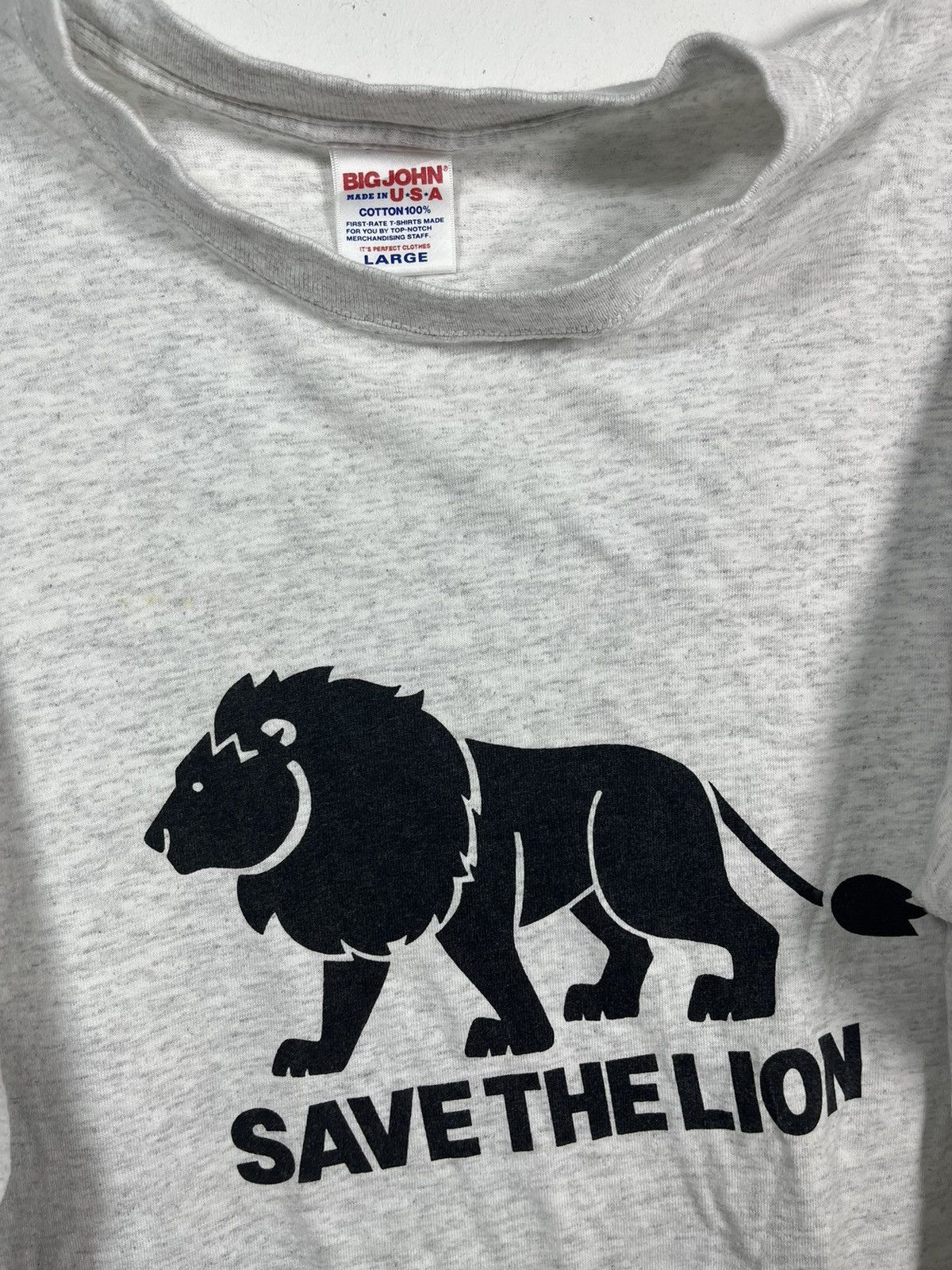 Big John Vintage Big John Save The Lion Size US L / EU 52-54 / 3 - 2 Thumbnail