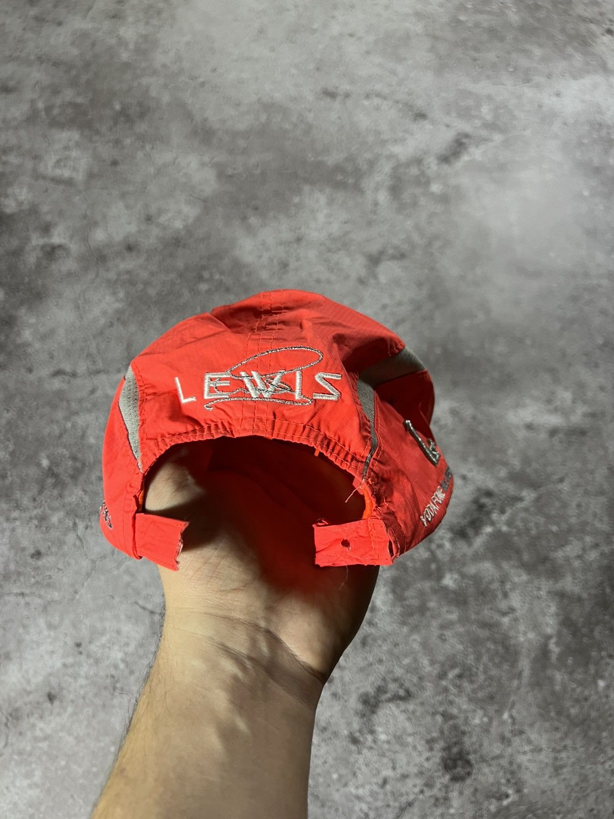 Formula 1 Mercedes McLaren Vodafone Nylon Racing Hat Size ONE SIZE - 4 Thumbnail