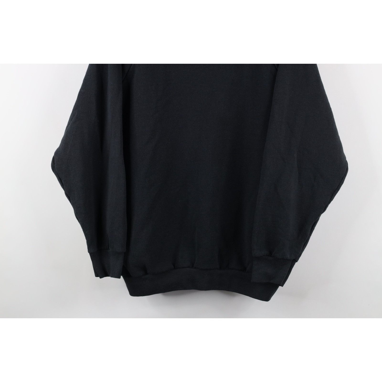 Vintage Vintage 90s Streetwear Faded Blank Crewneck Sweatshirt Size US L / EU 52-54 / 3 - 3 Thumbnail