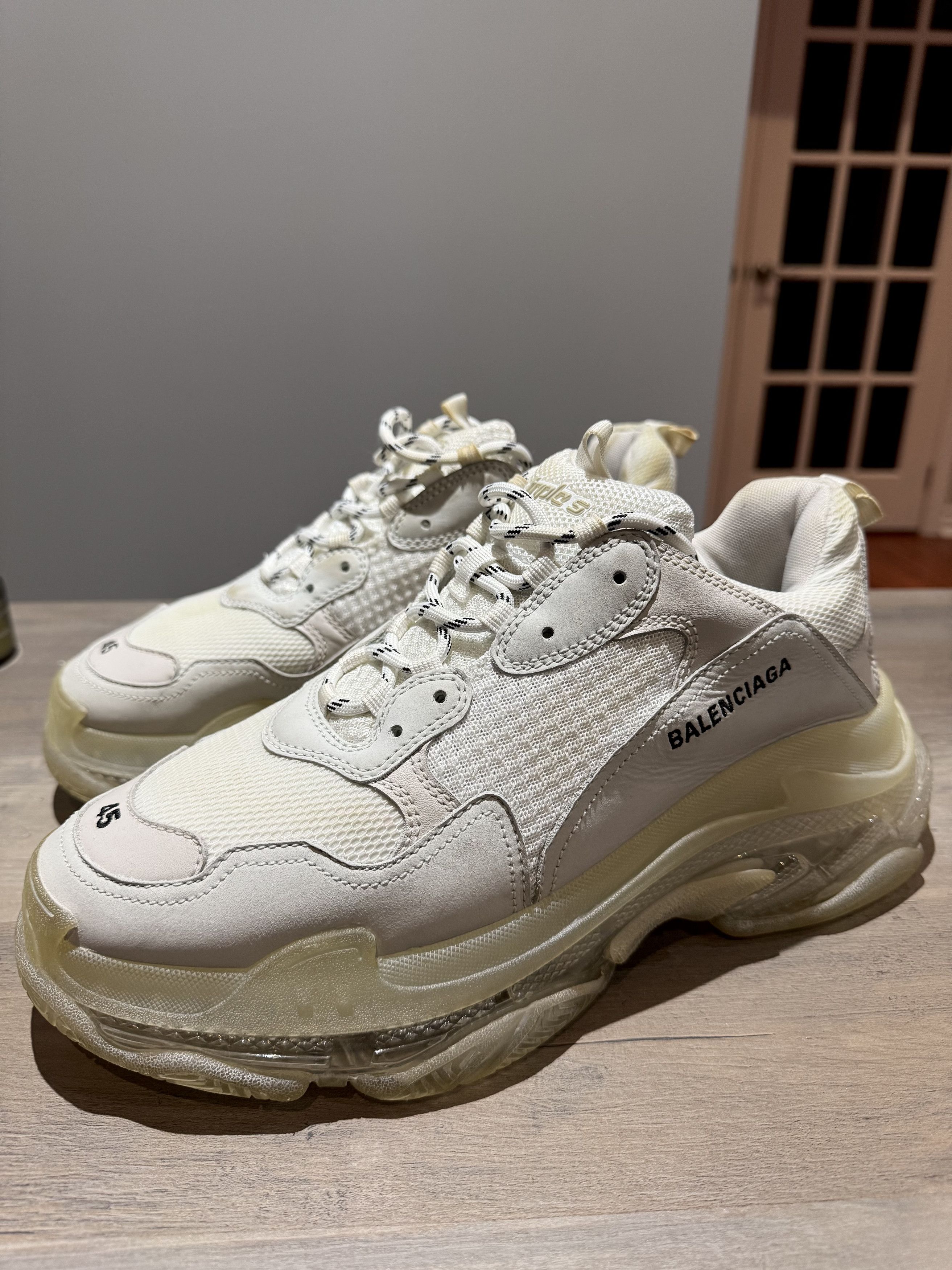 Balenciaga Triple S Clear Sole | Grailed