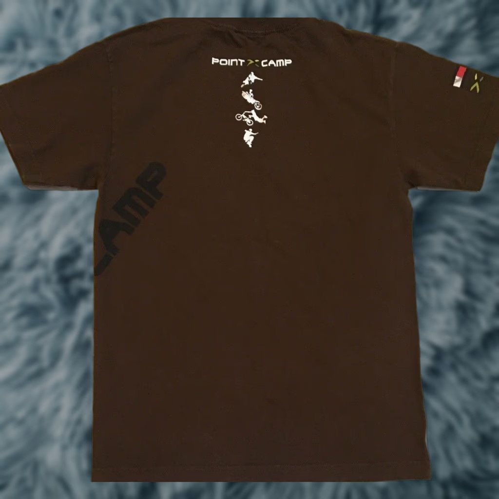 Tommy Hilfiger Vtg Point X Camp Shirt S Action Sports Skate Motocross BMX Woodward Surf Extreme Shirt Mens S Brown 80s 90s Punk Skateboarding Summer Camp USA Skater Size US S / EU 44-46 / 1 - 1 Thumbnail