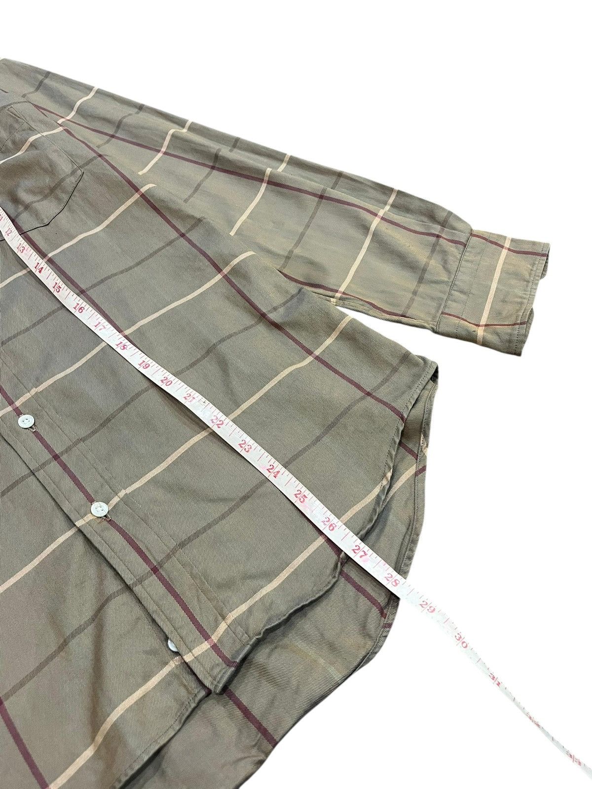 Burberry × Vintage Burberry Nova Check Shirt Size US S / EU 44-46 / 1 - 5 Thumbnail
