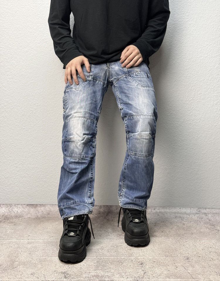 If Six Was Nine × Japanese Brand × Yohji Yamamoto Yohji Yamamoto Junya Watanabe Style Bondage Cargo Pants VTG Size US 30 / EU 46 - 3 Thumbnail