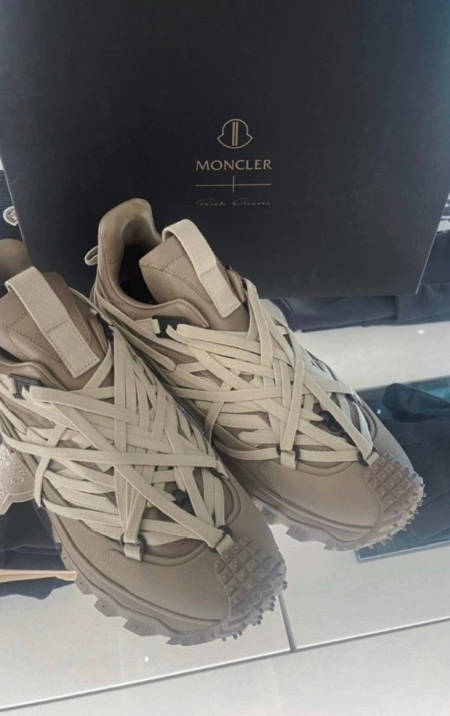 Rick Owens RICK OWENS x Moncler low top sneakers Size US 6.5 / IT 36.5 - 3 Thumbnail