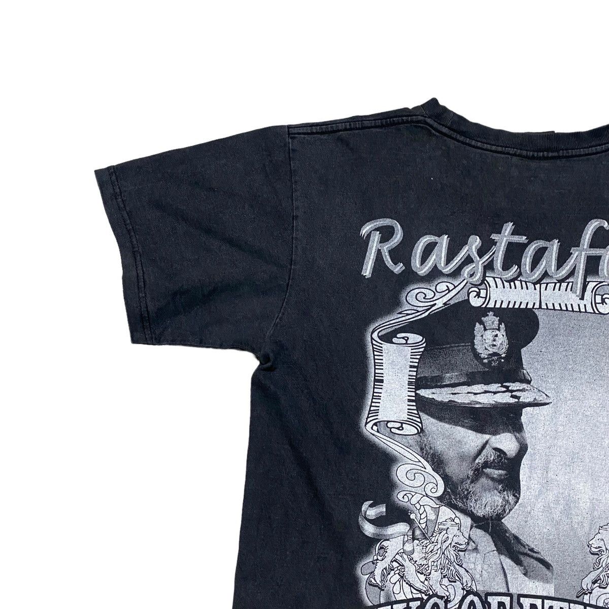 Bob Marley × Vintage Vintage Bootleg Haile Selassie Shirt Kikg Of Ethiopia Size US M / EU 48-50 / 2 - 8 Thumbnail