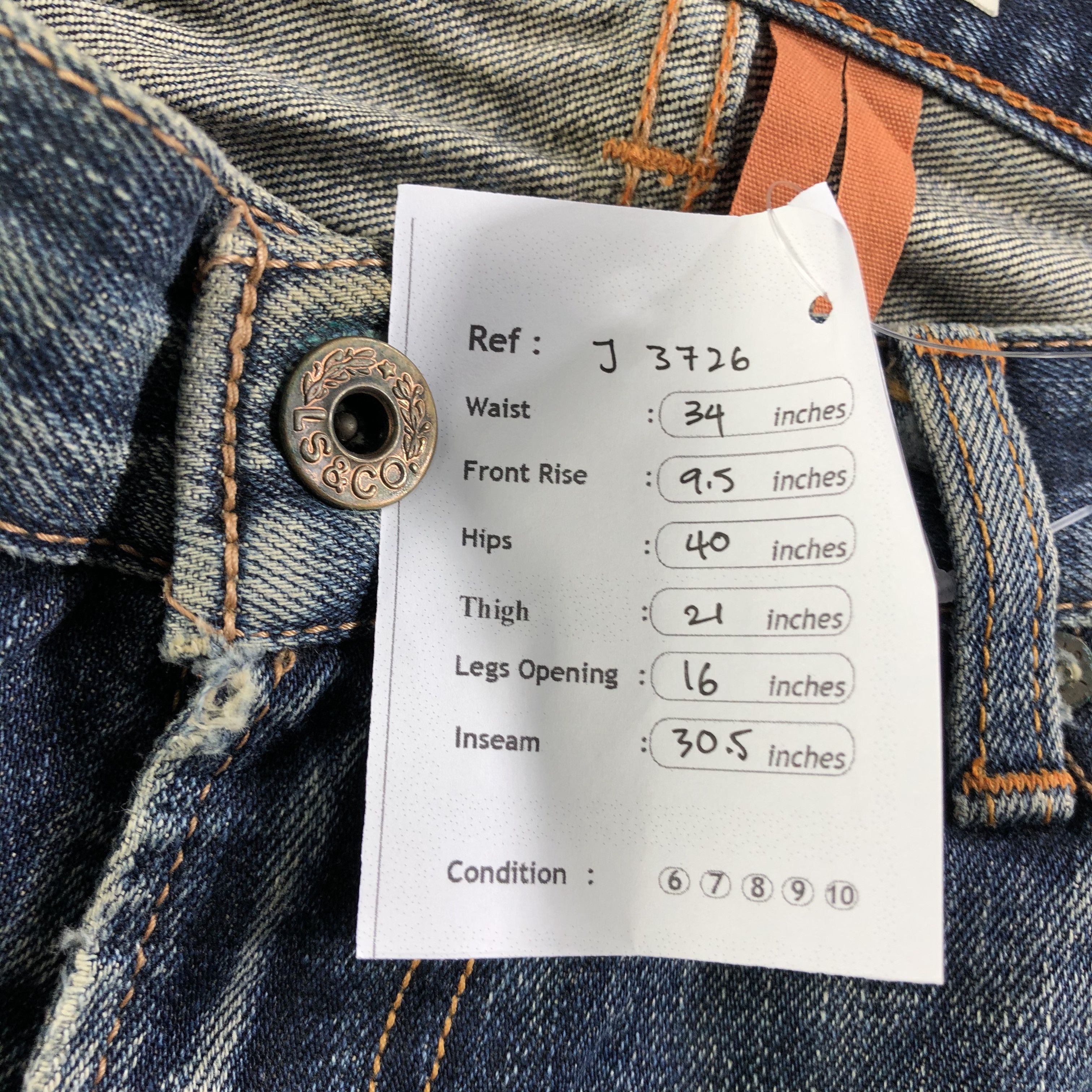 Levi's Vintage Levis 502 Jeans-J3726 Size US 34 / EU 50 - 12 Thumbnail