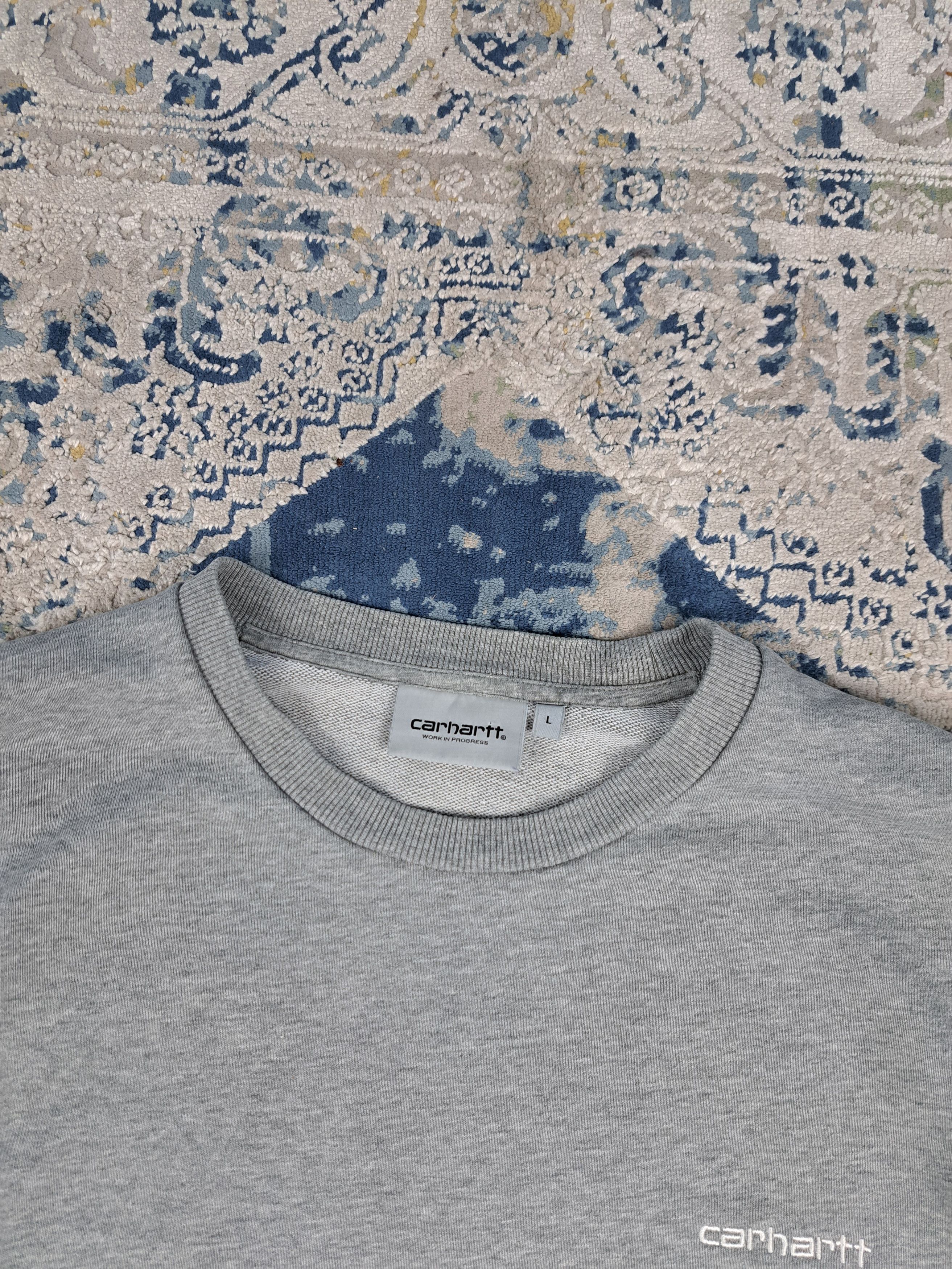 Carhartt Carhartt Script Embroidery Sweatshirt Basic Crewneck Size US L / EU 52-54 / 3 - 3 Thumbnail