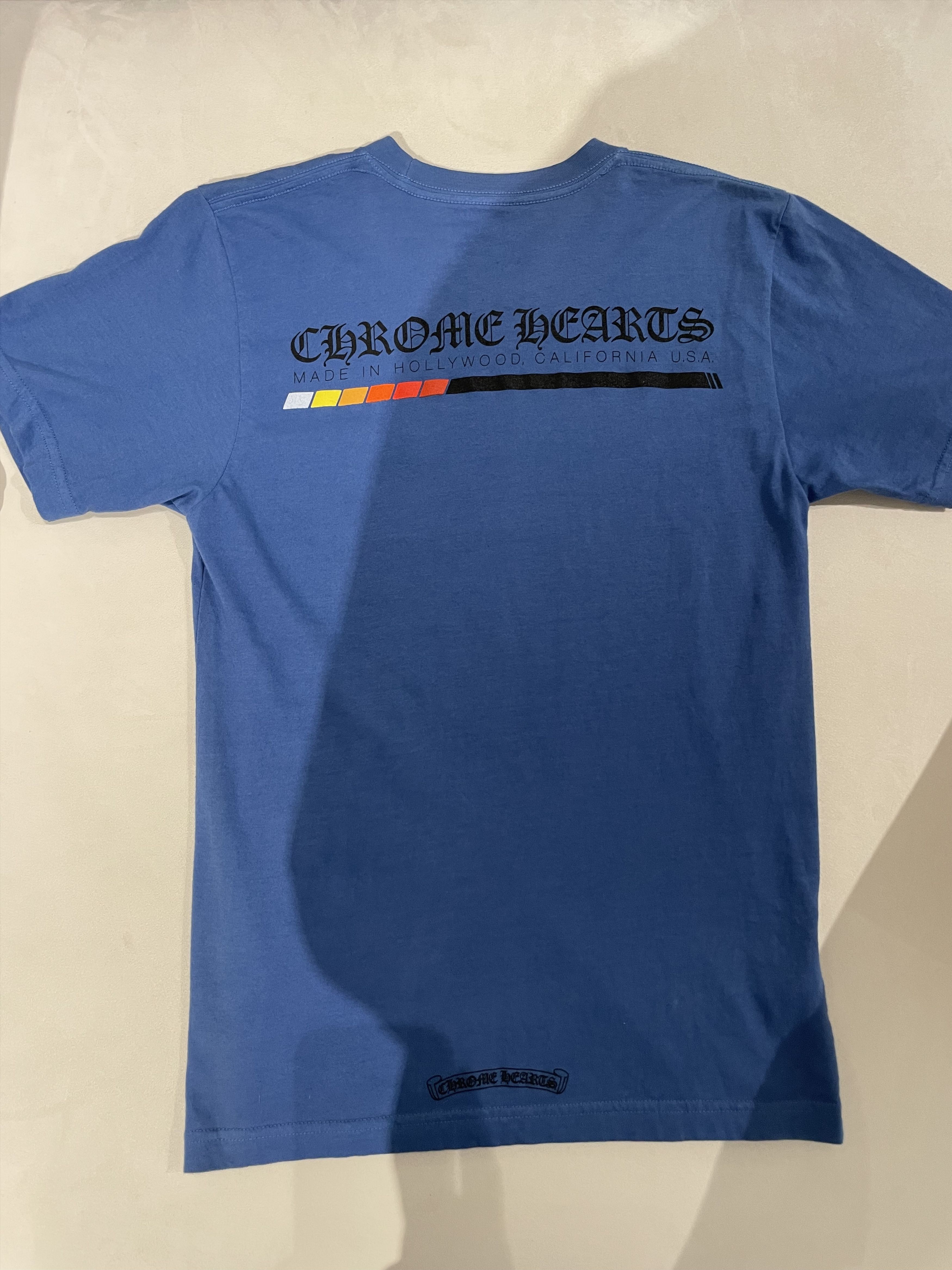 Chrome Hearts Chrome Hearts Blue Turbo Boost Short Sleeve Tee Size S / US 4 / IT 40 - 8 Thumbnail