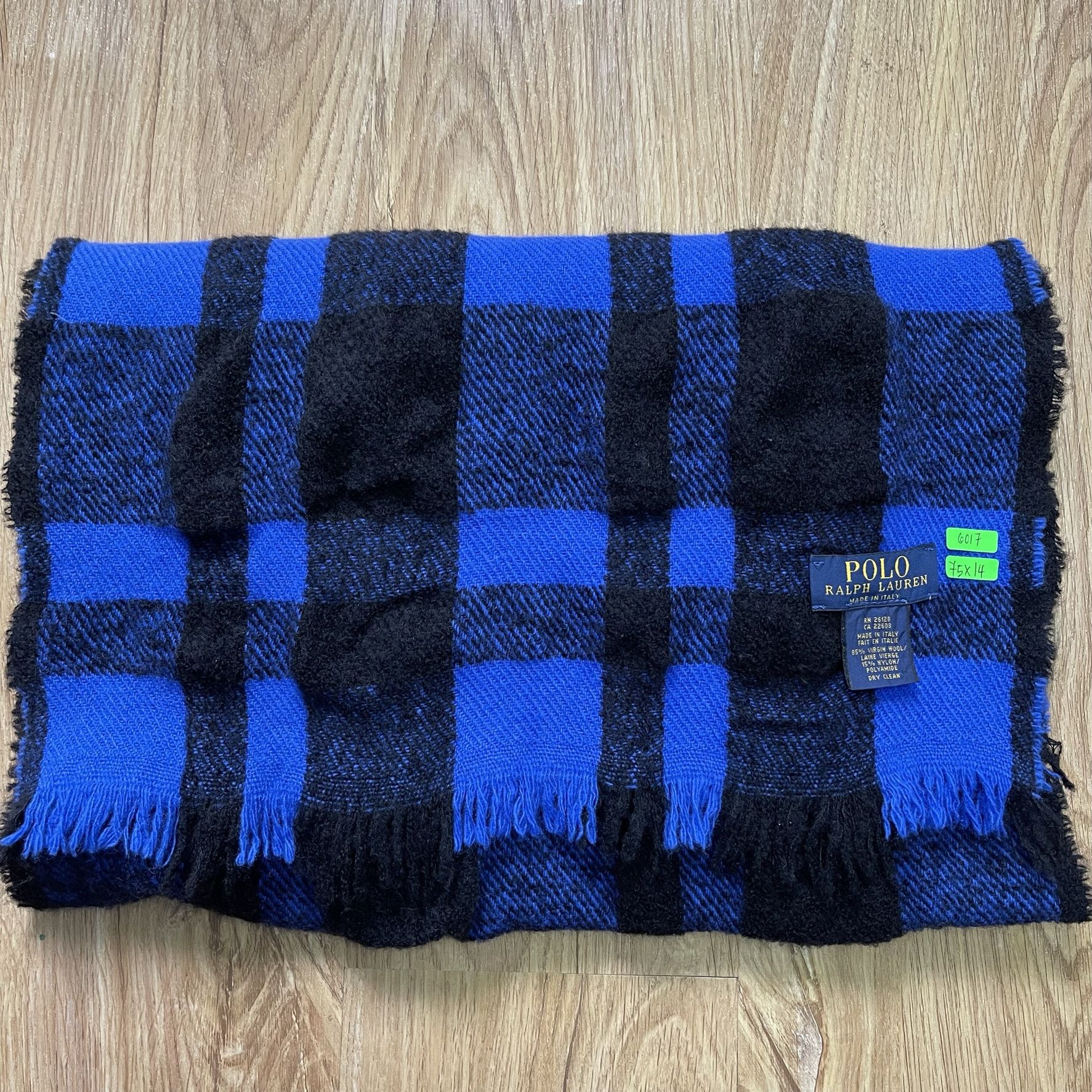 Polo Ralph Lauren Vintage Polo Ralph Lauren Scarf / Muffler - 6017 Size ONE SIZE - 7 Thumbnail