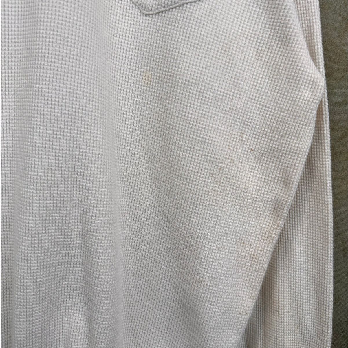 Polo Ralph Lauren × Vintage VTG 90s Polo Ralph Lauren Cookie Crest Thermal Shirt XL Size US XL / EU 56 / 4 - 9 Thumbnail
