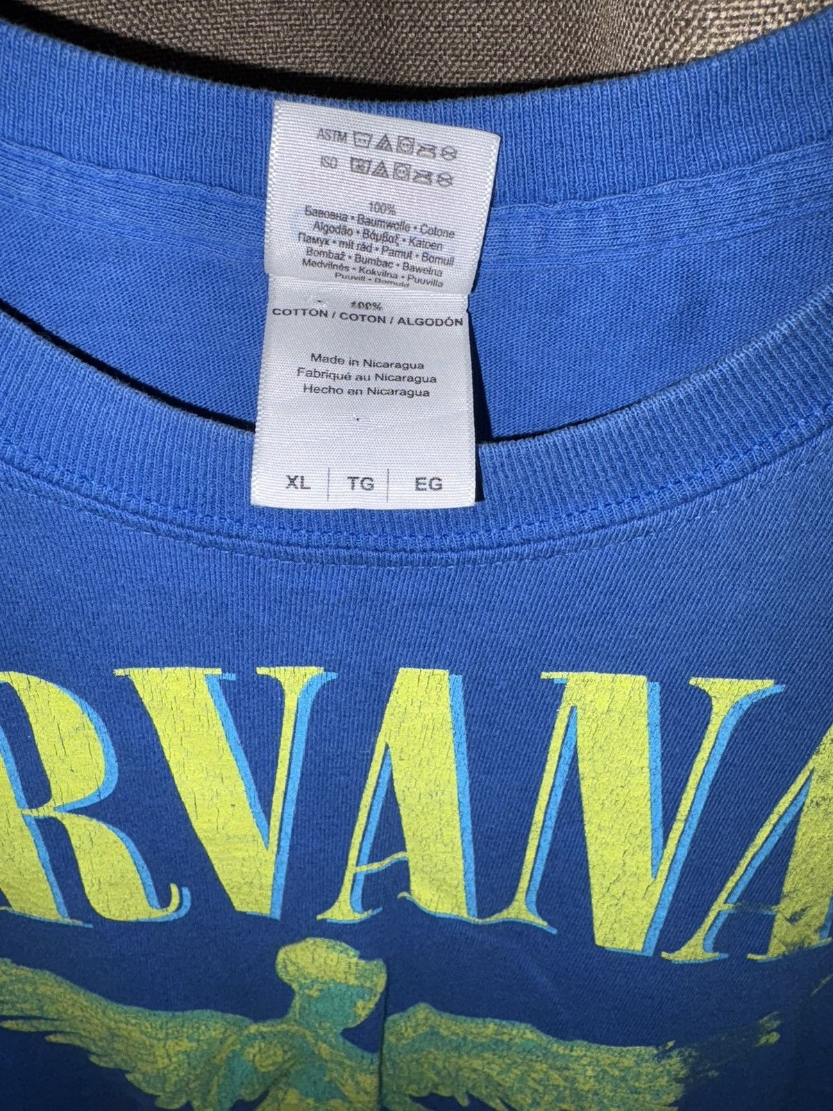 Gildan Vintage Nirvana In Utero band tee Size US XL / EU 56 / 4 - 2 Thumbnail