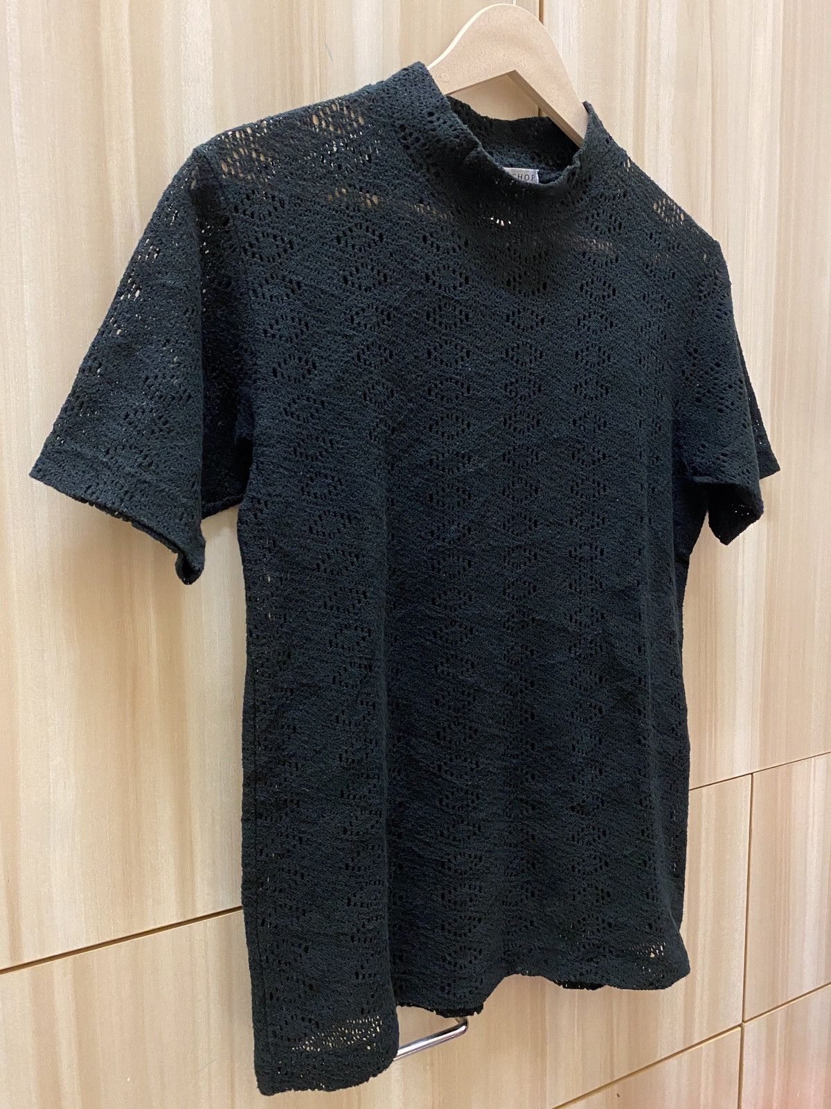 Vintage Vintage Yohji Yamamoto Workshop Mesh Tshirt Size M / US 6-8 / IT 42-44 - 3 Thumbnail