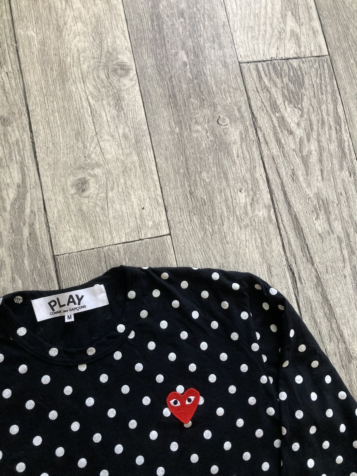 CDG by Comme des Garcons × Comme des Garcons Cdg comme des garcons Polka dot longsleeve tshirt M y2k drip Size US M / EU 48-50 / 2 - 5 Thumbnail