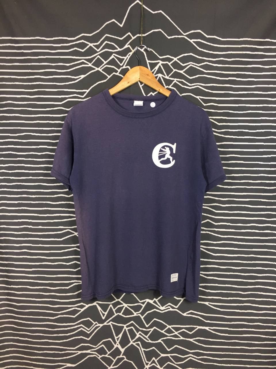 Champion × Vintage Vtg Sunfaded Champion Athletic Dept New York 1919 Tee Size US M / EU 48-50 / 2 - 5 Thumbnail