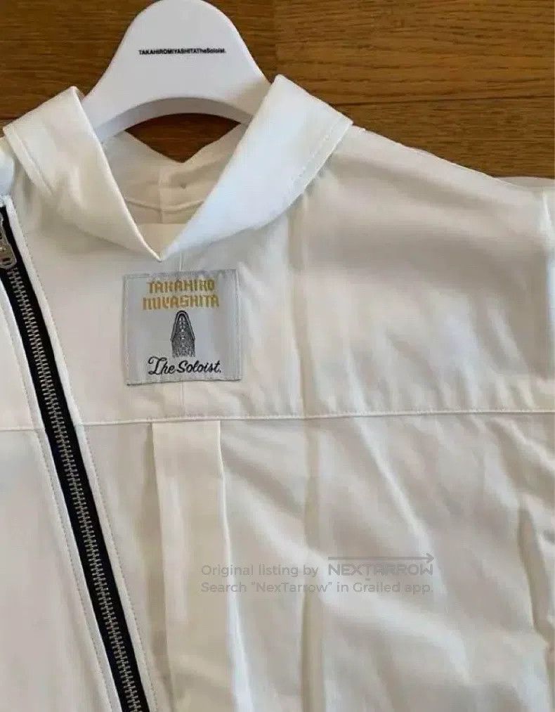 Takahiromiyashita The Soloist. Takahiromiyashita The Soloist. 23SS zipper long shirt Size US S / EU 44-46 / 1 - 4 Thumbnail
