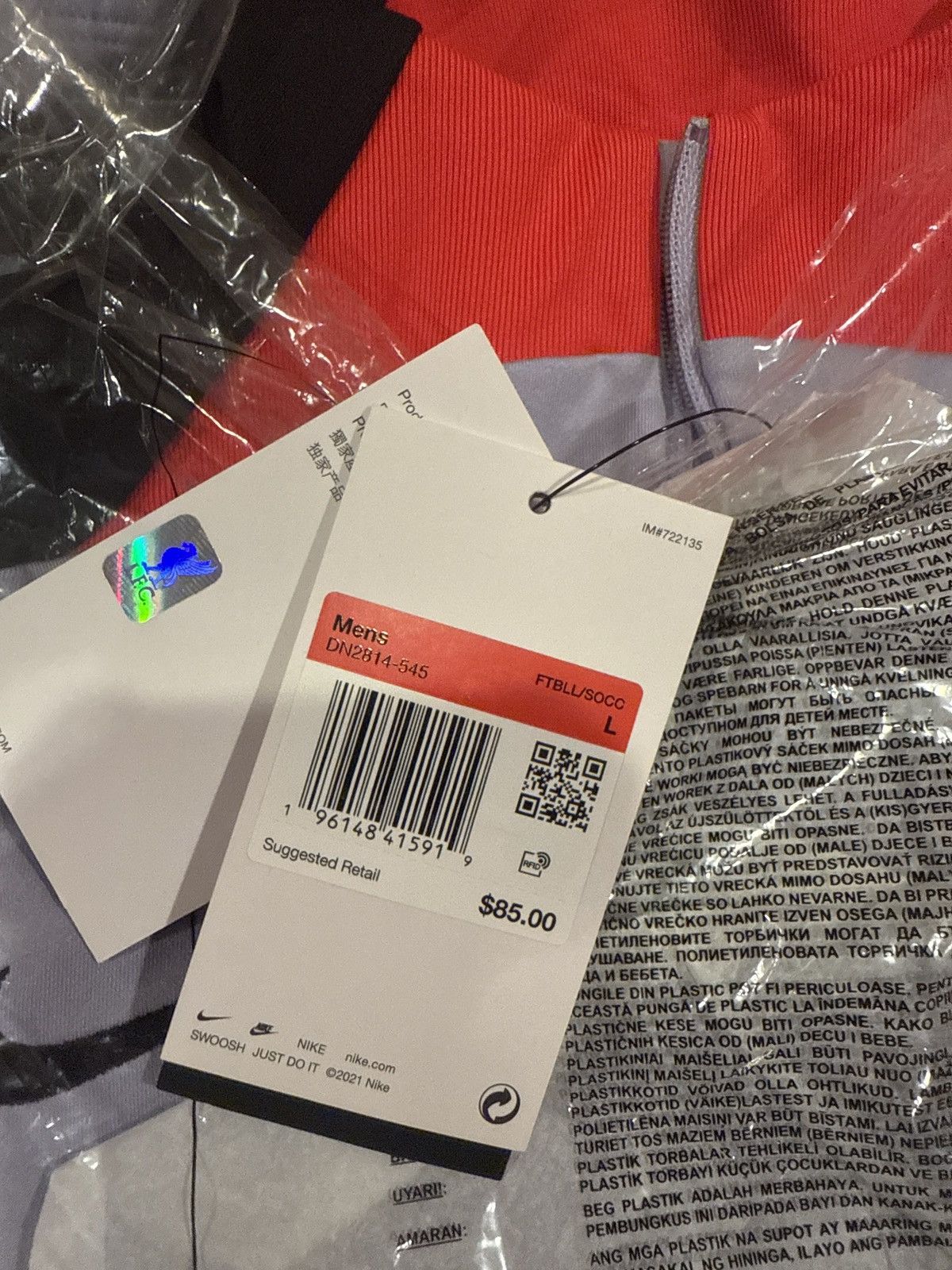 Nike Liver pool drill training long sleeve brand new Size US L / EU 52-54 / 3 - 2 Thumbnail