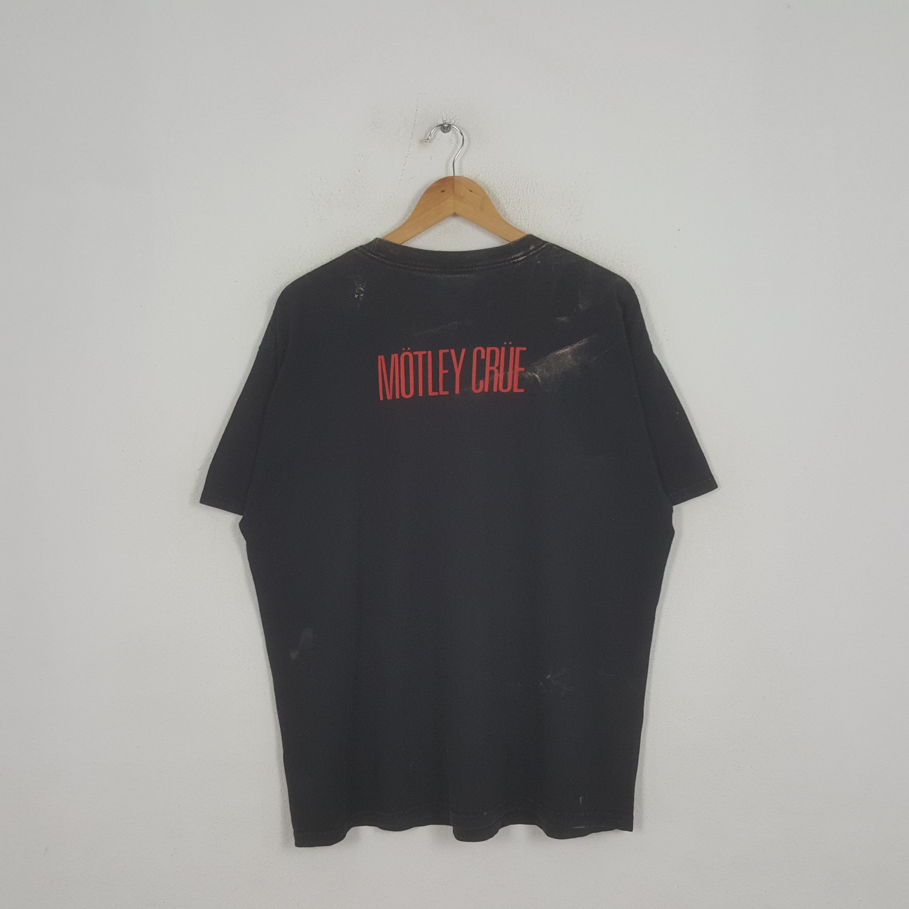 Band Tees × Vintage Vintage Motley Crue American Rock Band Tour Tshirt Size US XL / EU 56 / 4 - 3 Thumbnail