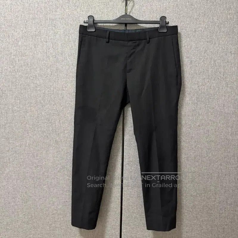 Dior Dior Black Wool Men's Casual Trousers . Size US 38 / EU 54 - 1 Thumbnail