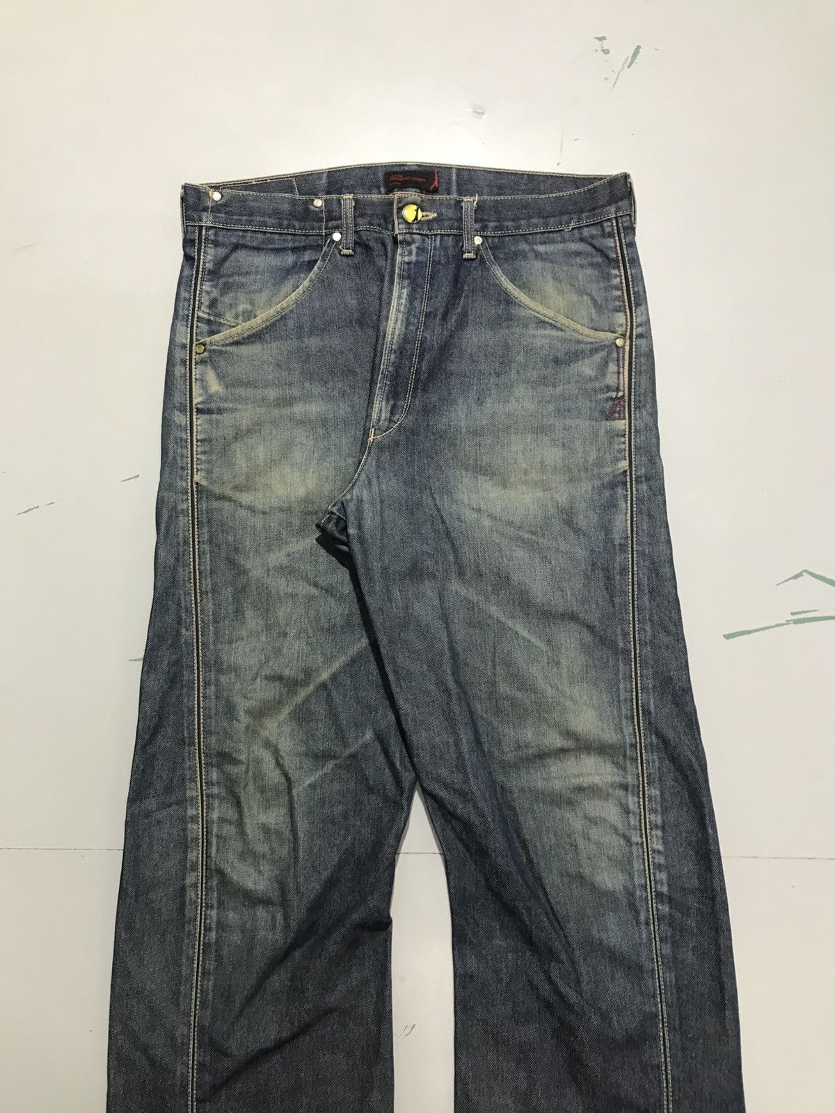 Levi's Vintage Levi’s engineer jeans Size US 34 / EU 50 - 4 Thumbnail