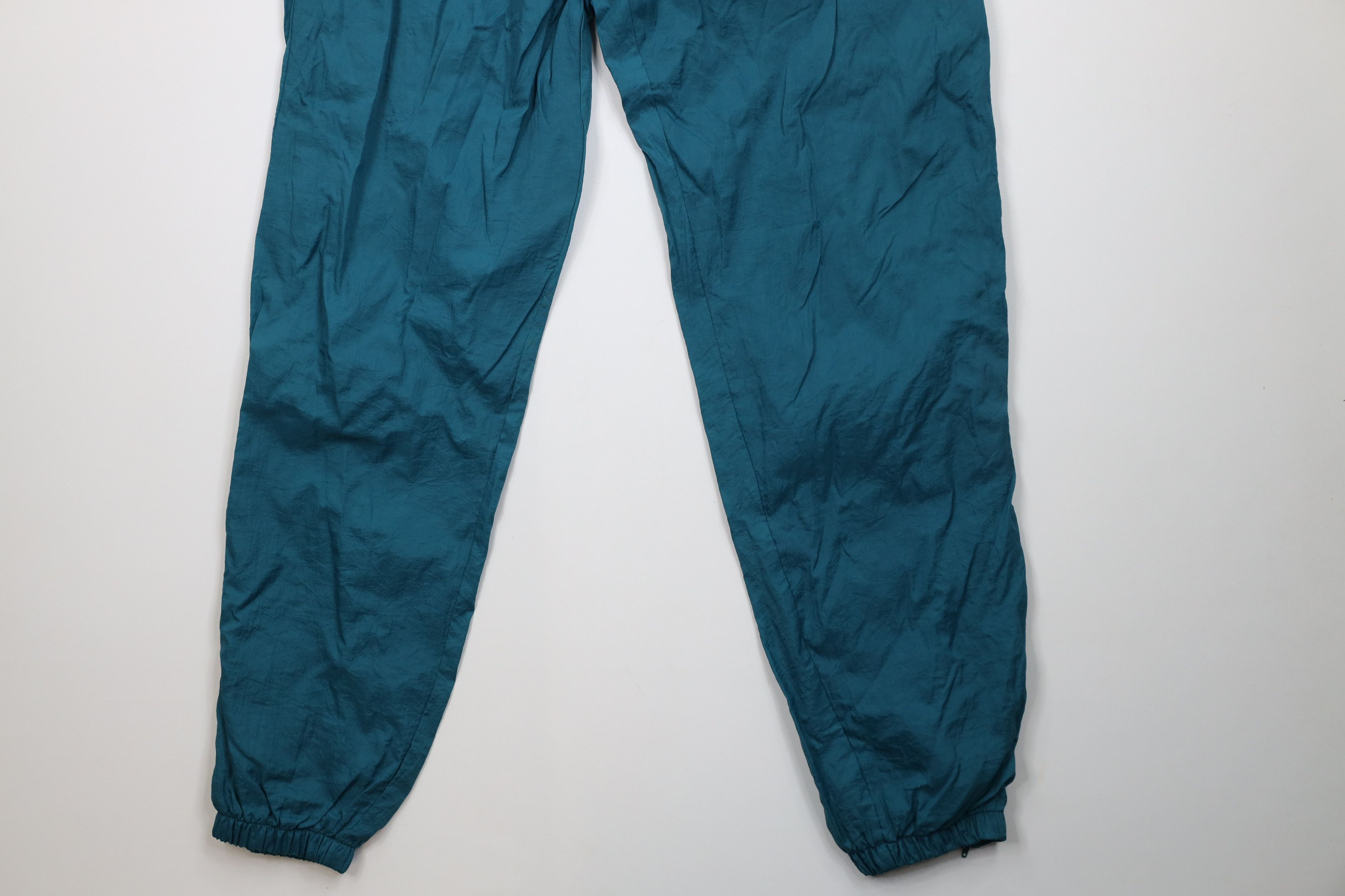 Vintage Vintage 90s Streetwear Windbreaker Rain Joggers Pants Green Size US 36 / EU 52 - 4 Thumbnail