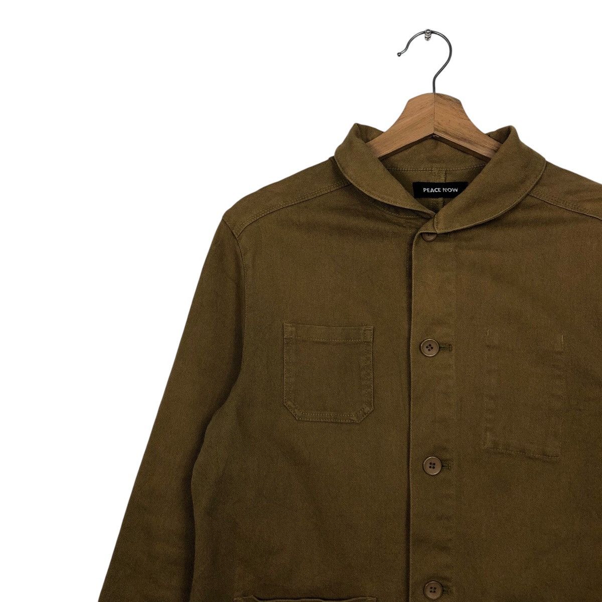 Japanese Brand 📌Vintage Chore Work Jacket Peace Now Duck Canvas Size US M / EU 48-50 / 2 - 8 Thumbnail