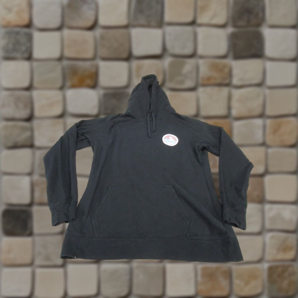 The North Face The North Face Sweatshirt Womens Large Graphic Black Cotton Blend Hoody Size L / US 10 / IT 46 - 1 Thumbnail