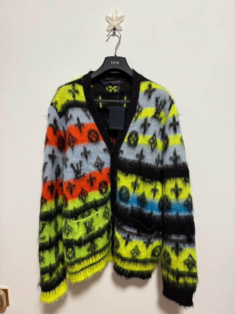 Louis Vuitton Louis Vuitton Hippocampus knitted cardigan jacket 2502-Next Size US XL / EU 56 / 4 - 1 Thumbnail