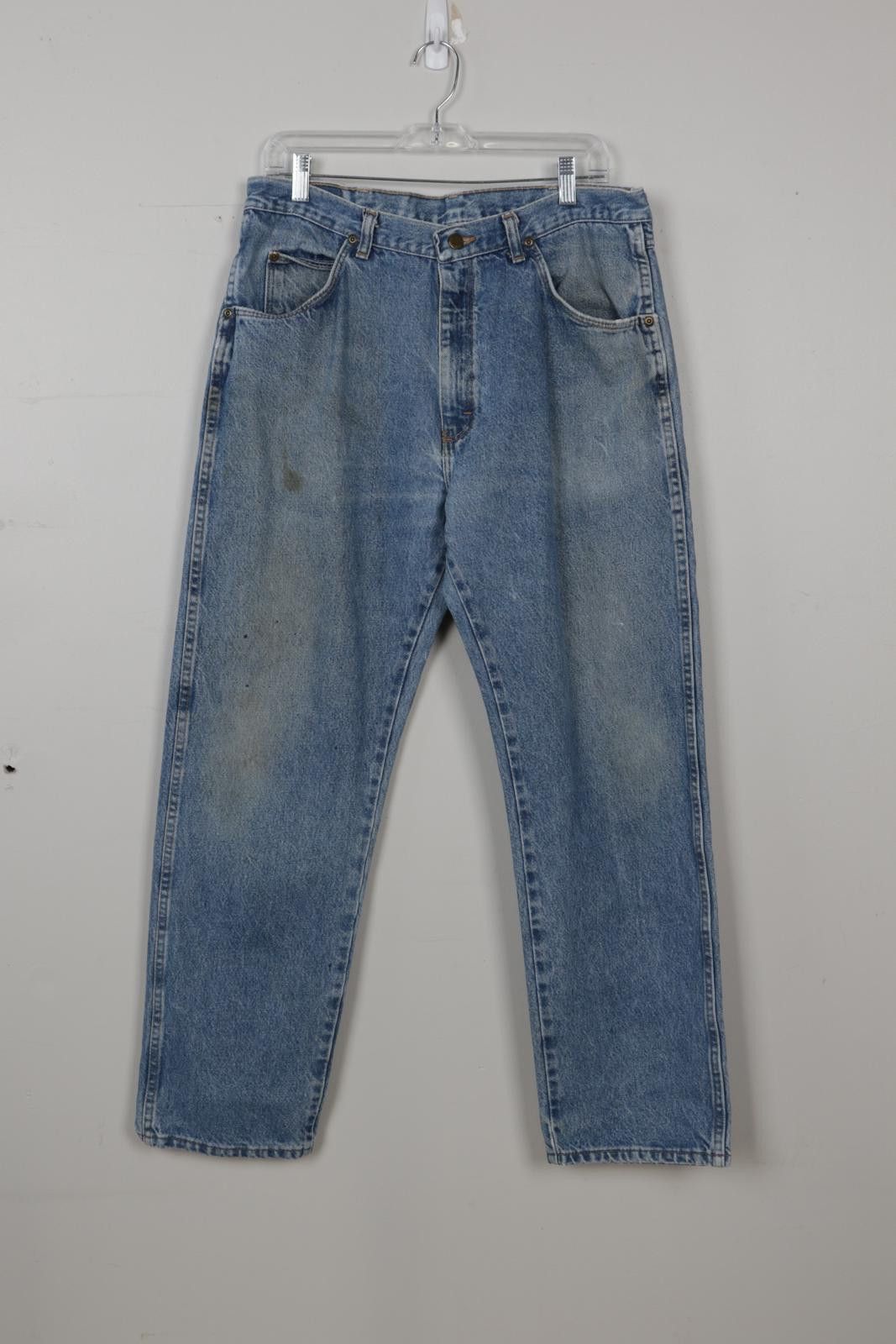 Wrangler 00's Wrangler Light Wash Straight-Leg Jeans Size US 36 / EU 52 - 1 Thumbnail