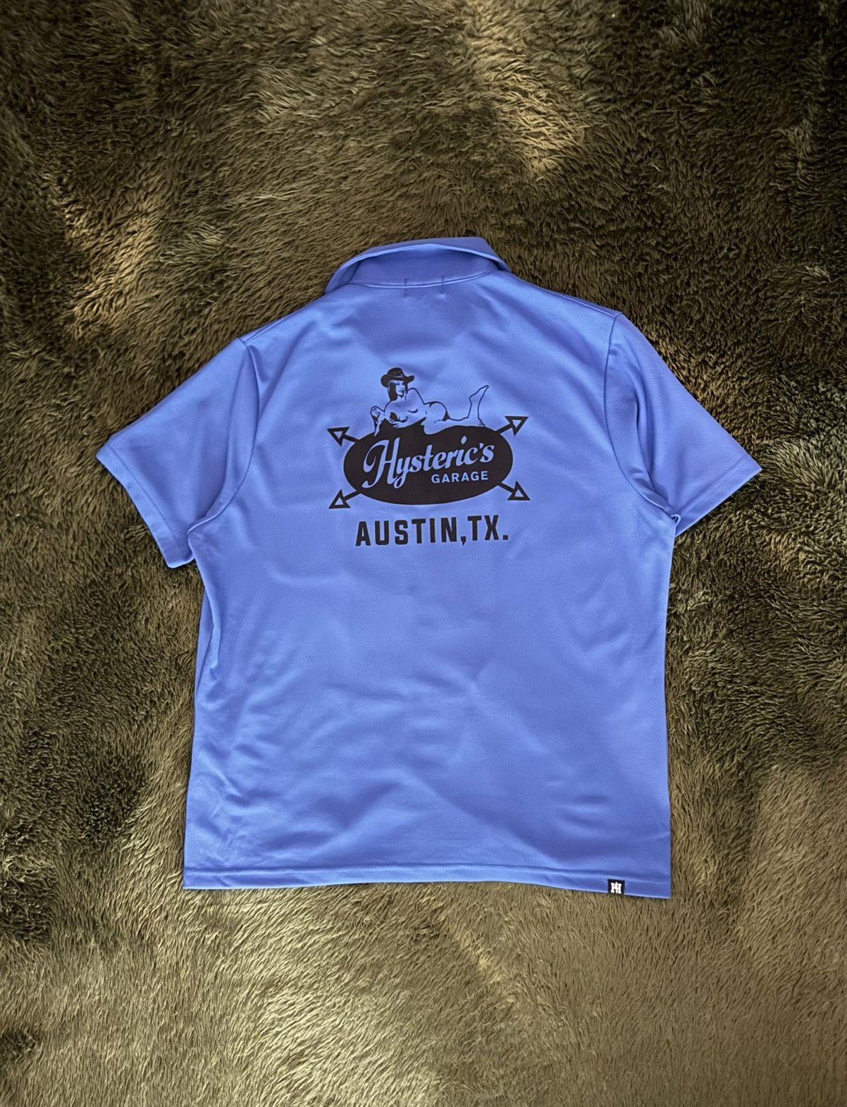 Hysteric Glamour [L] Hysteric Glamour Cowgirl Graphic Short Sleeve Shirt Size US L / EU 52-54 / 3 - 8 Thumbnail
