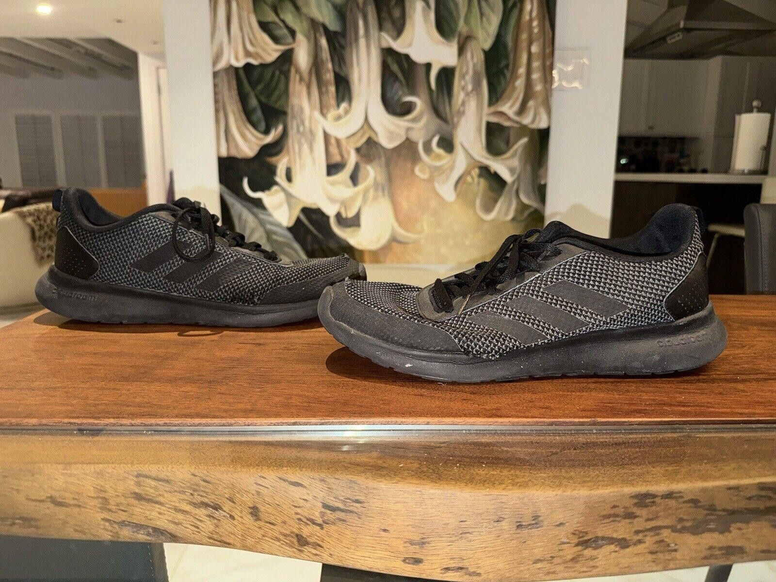 Adidas Adidas Mens Black Running Sneakers Size 11 Size US 11 / EU 44 - 1 Thumbnail