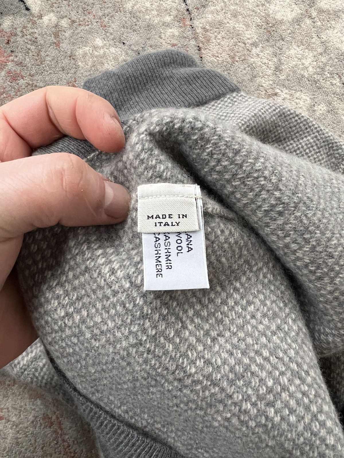Other Twin D.d.M. Wool Zip Sweater Size US S / EU 44-46 / 1 - 6 Thumbnail