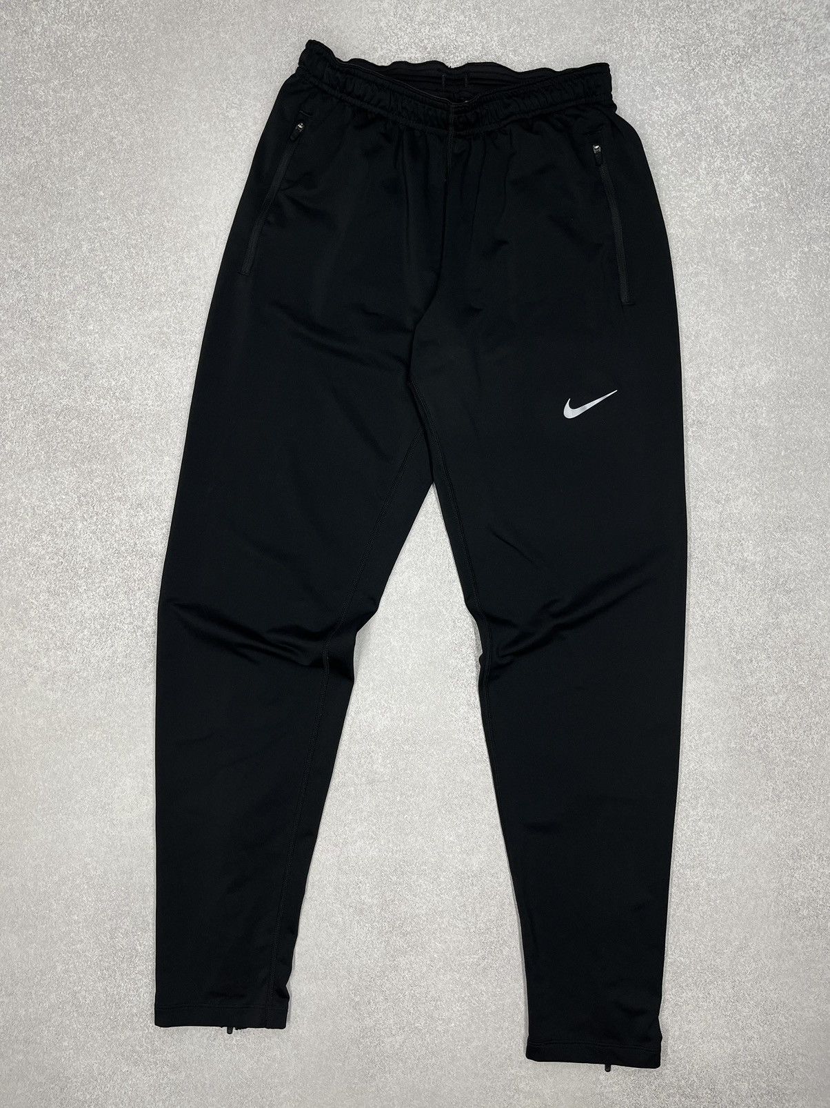 Nike Mens Nike Dri Fit Running Black Sweatpants Drill Y2K ACG TN Size US 30 / EU 46 - 2 Thumbnail