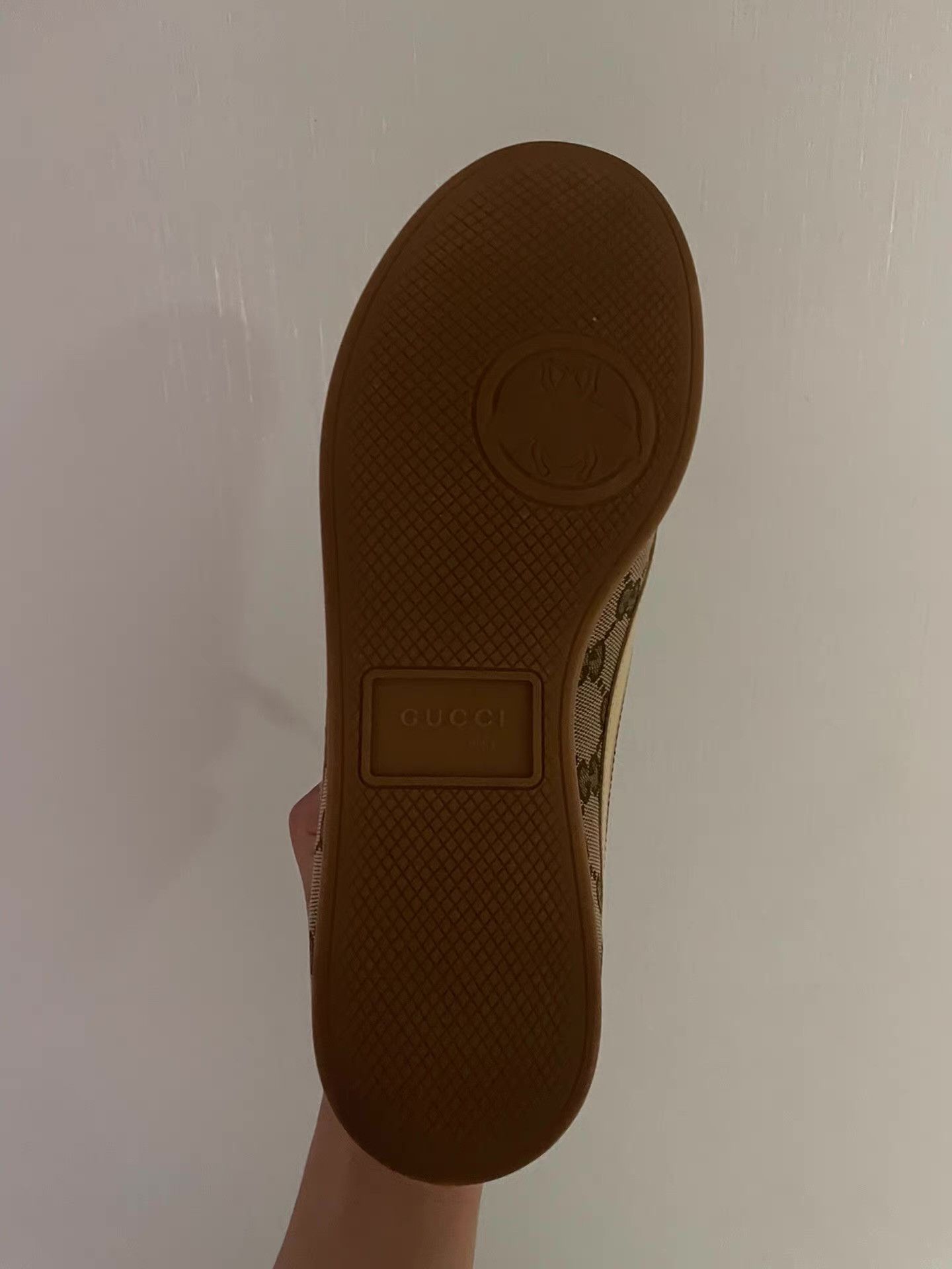Gucci Gucci Bee Monogram Retro Sneakers Ｑ21 Size US 7.5 / EU 40-41 - 5 Thumbnail