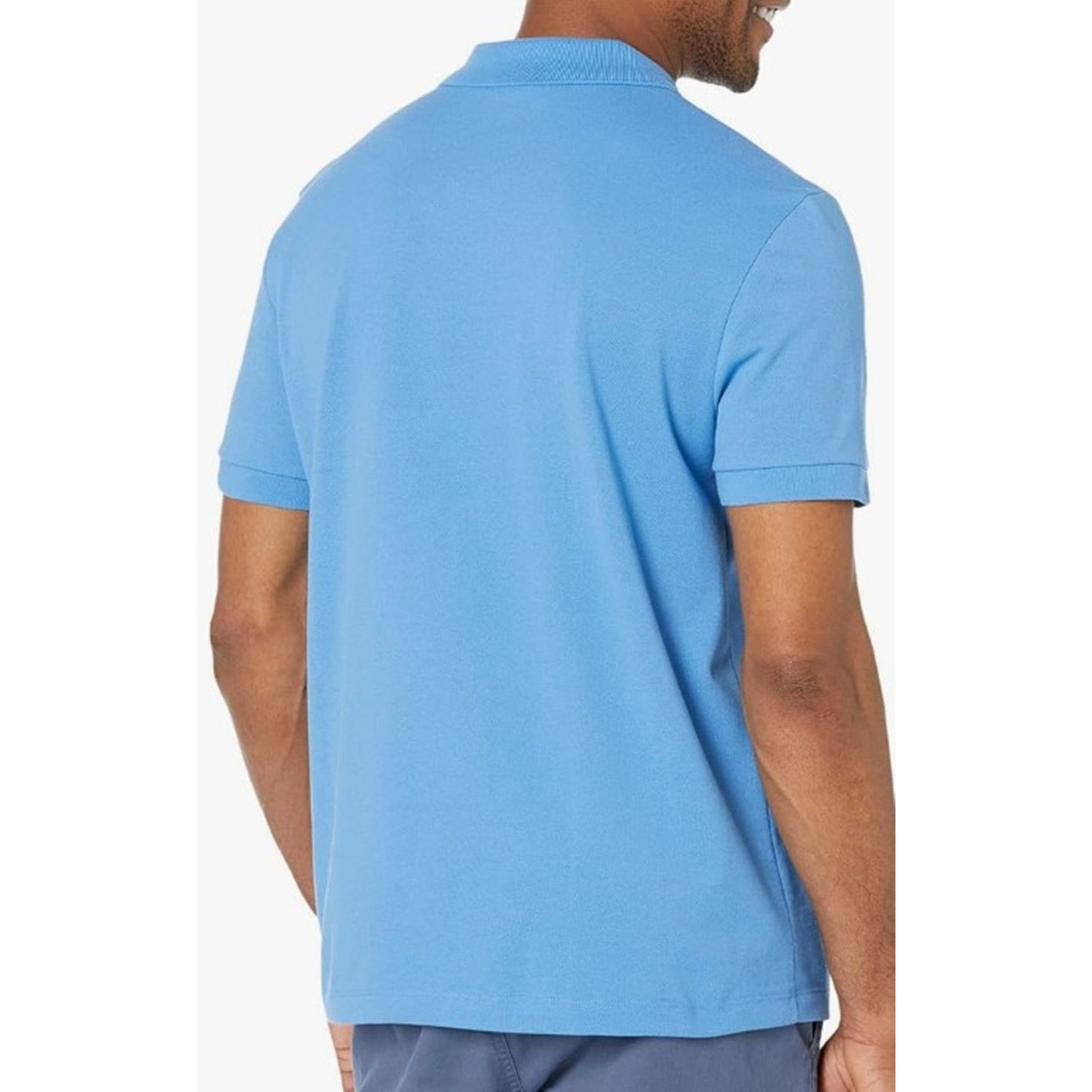 Lacoste Lacoste Short Sleeve Graphic Signature On Side Polo Blue 2XL Size US XXL / EU 58 / 5 - 3 Thumbnail