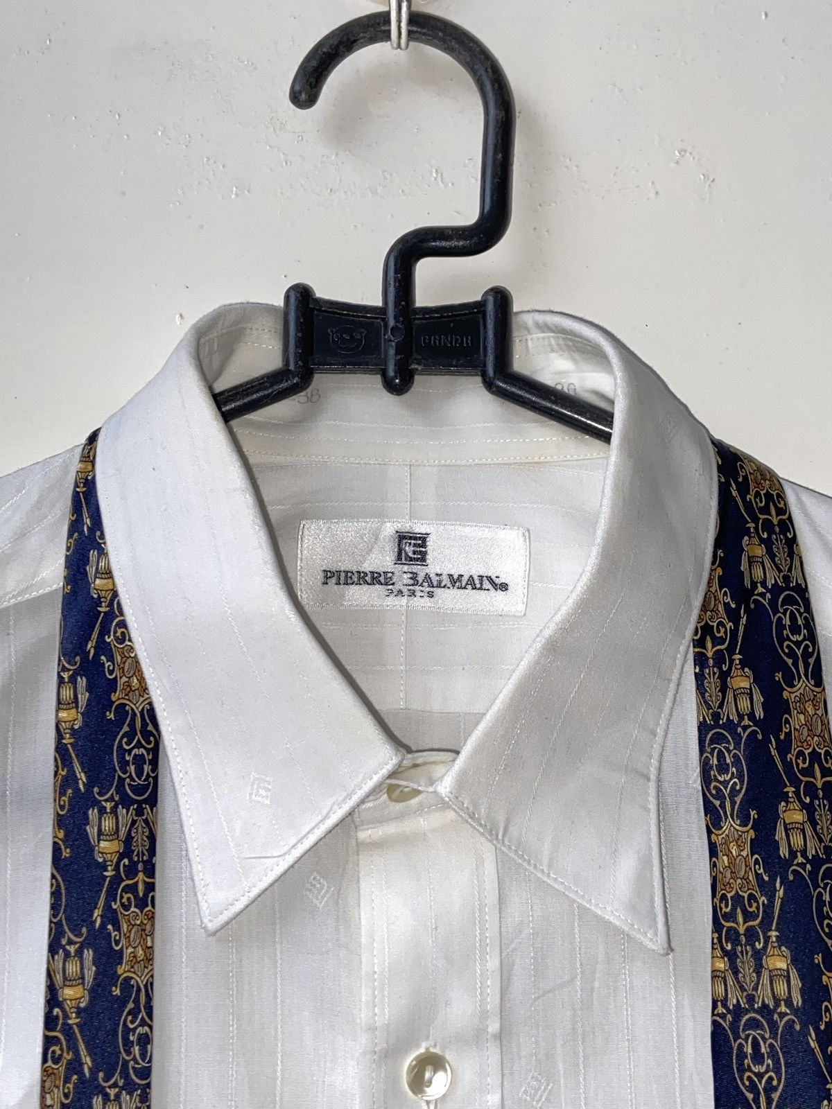 Pierre Balmain PIERRE BALMAIN Paris White Shirt Size US S / EU 44-46 / 1 - 5 Thumbnail