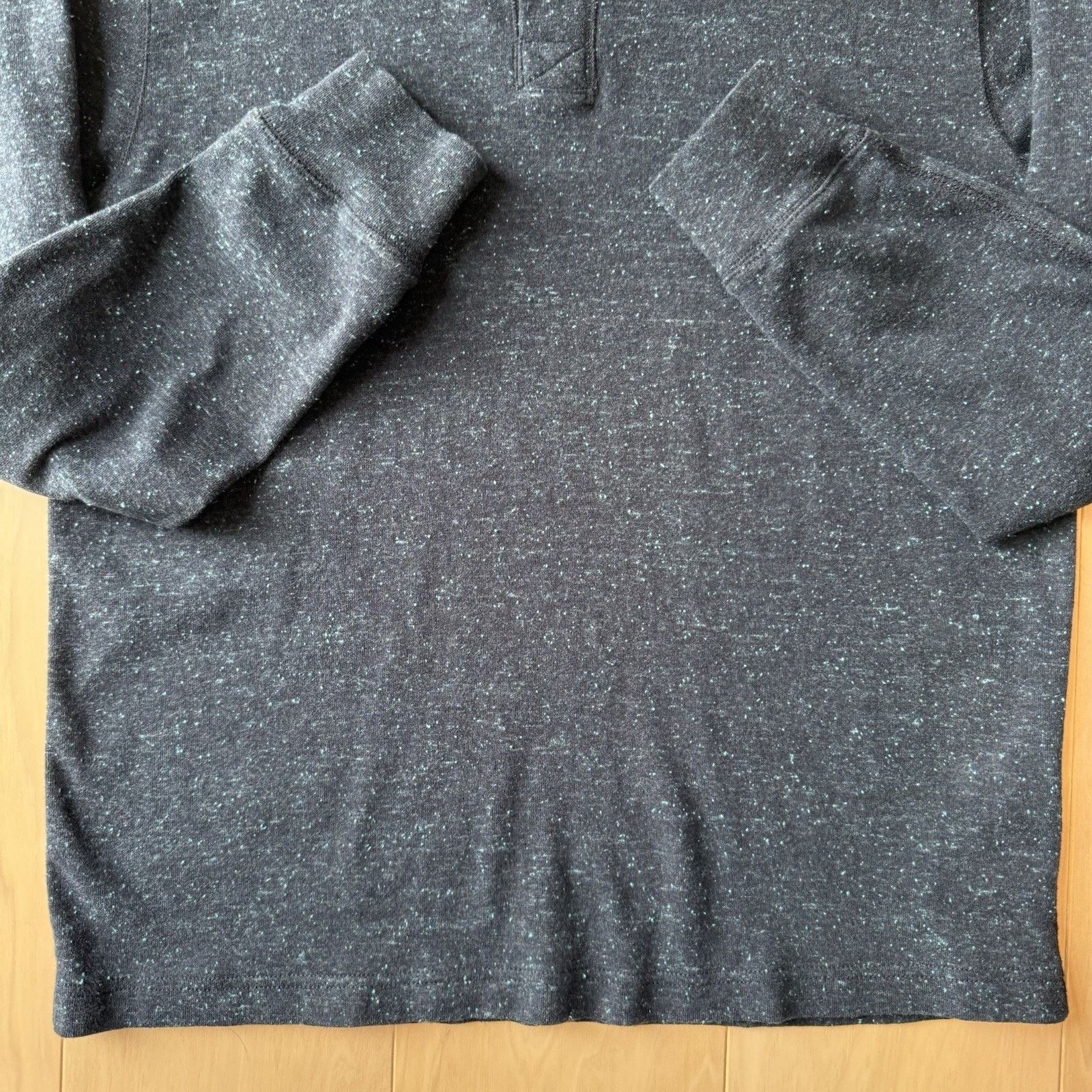 J.Crew J Crew Oarsman Henley Shirt XL Blue Long Sleeve Cotton Size US XL / EU 56 / 4 - 5 Thumbnail