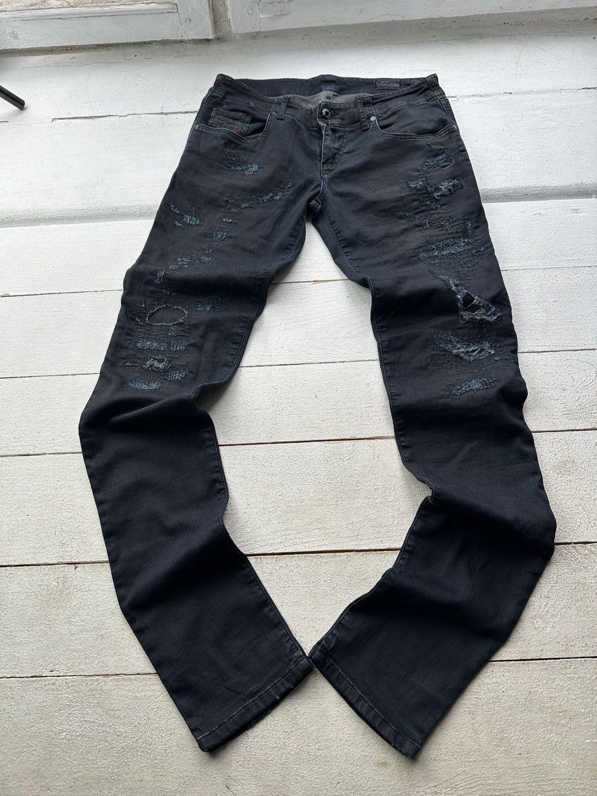 Diesel 🚨Gothic Diesel Regular Slim relax Flared Jeans Womens Size 27" / US 4 / IT 40 - 1 Thumbnail