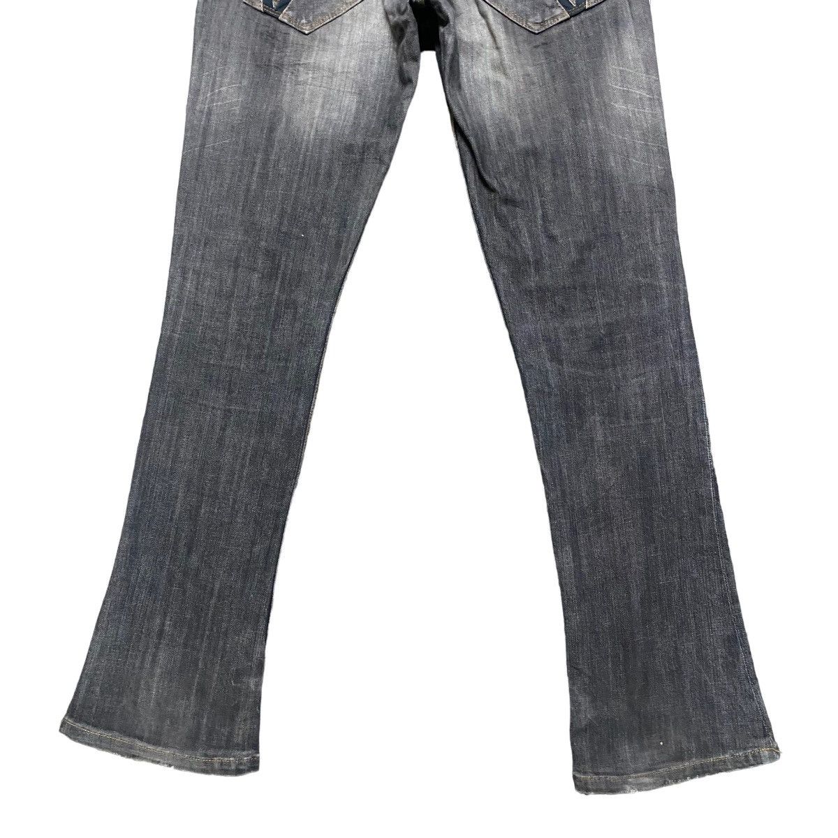 Japanese Brand HIDEAWAYS NICOLE Denim Flare Jeans Size US 31 - 12 Thumbnail