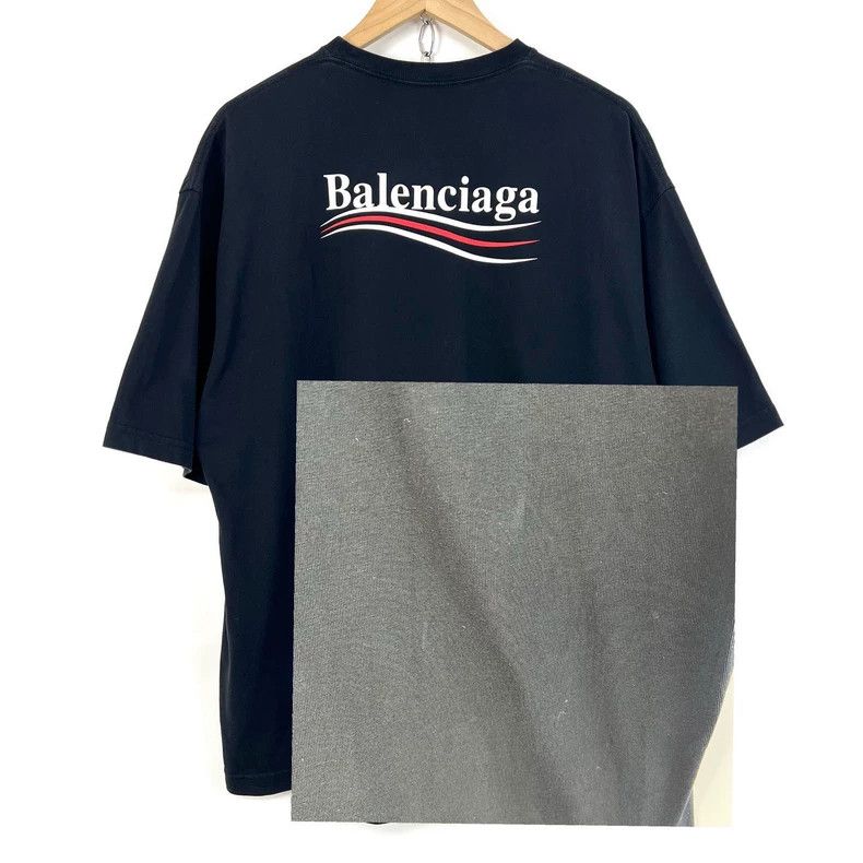 Balenciaga Balenciaga Black wave Coca-Cola lettering logo print short Size US XL / EU 56 / 4 - 7 Thumbnail