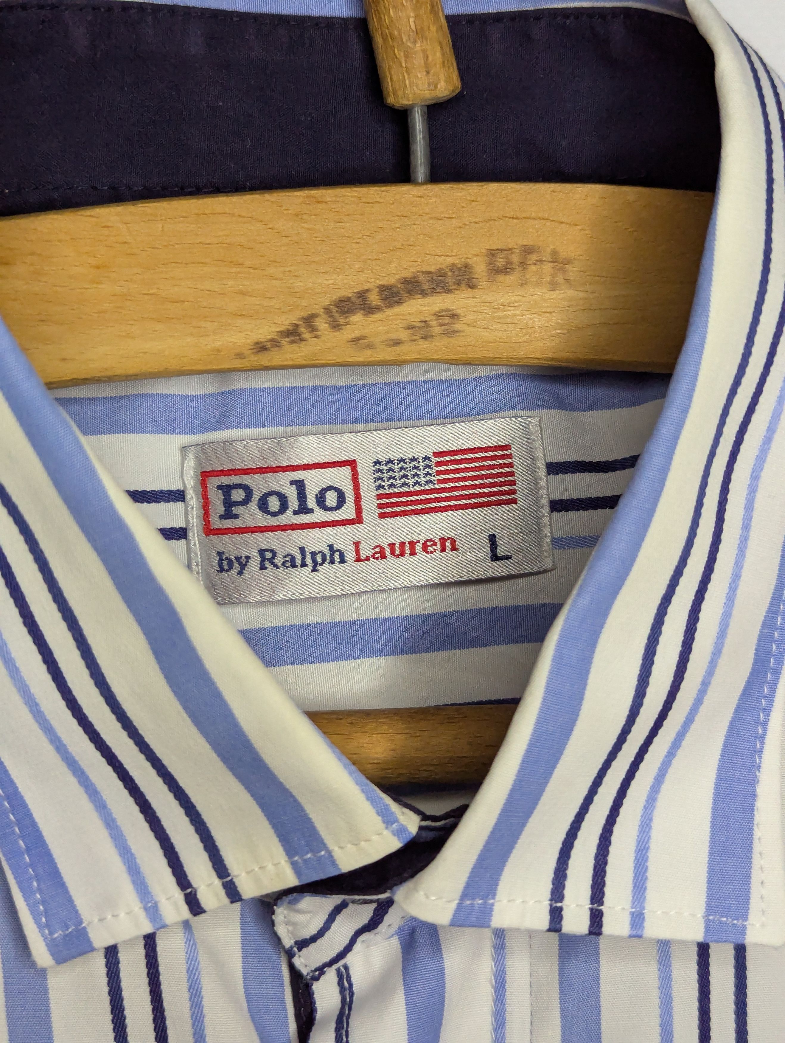 Polo Ralph Lauren × Vintage Polo Ralph Lauren Men's Vintage Big Pony Logo Shirt Size US L / EU 52-54 / 3 - 6 Thumbnail