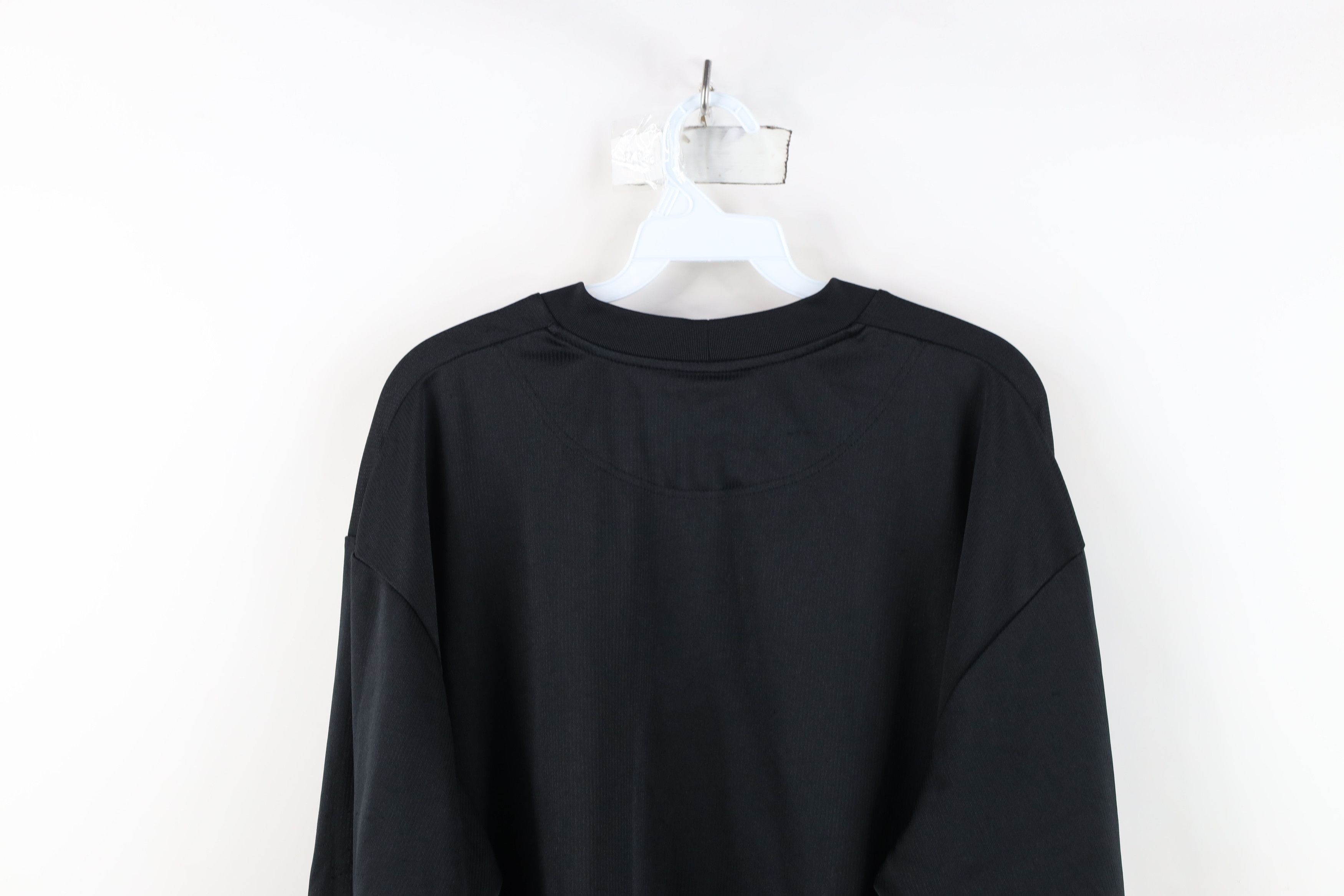 Nike Vintage 90s Y2K Nike Mini Swoosh Knit Long Sleeve T-Shirt Size US XL / EU 56 / 4 - 15 Thumbnail
